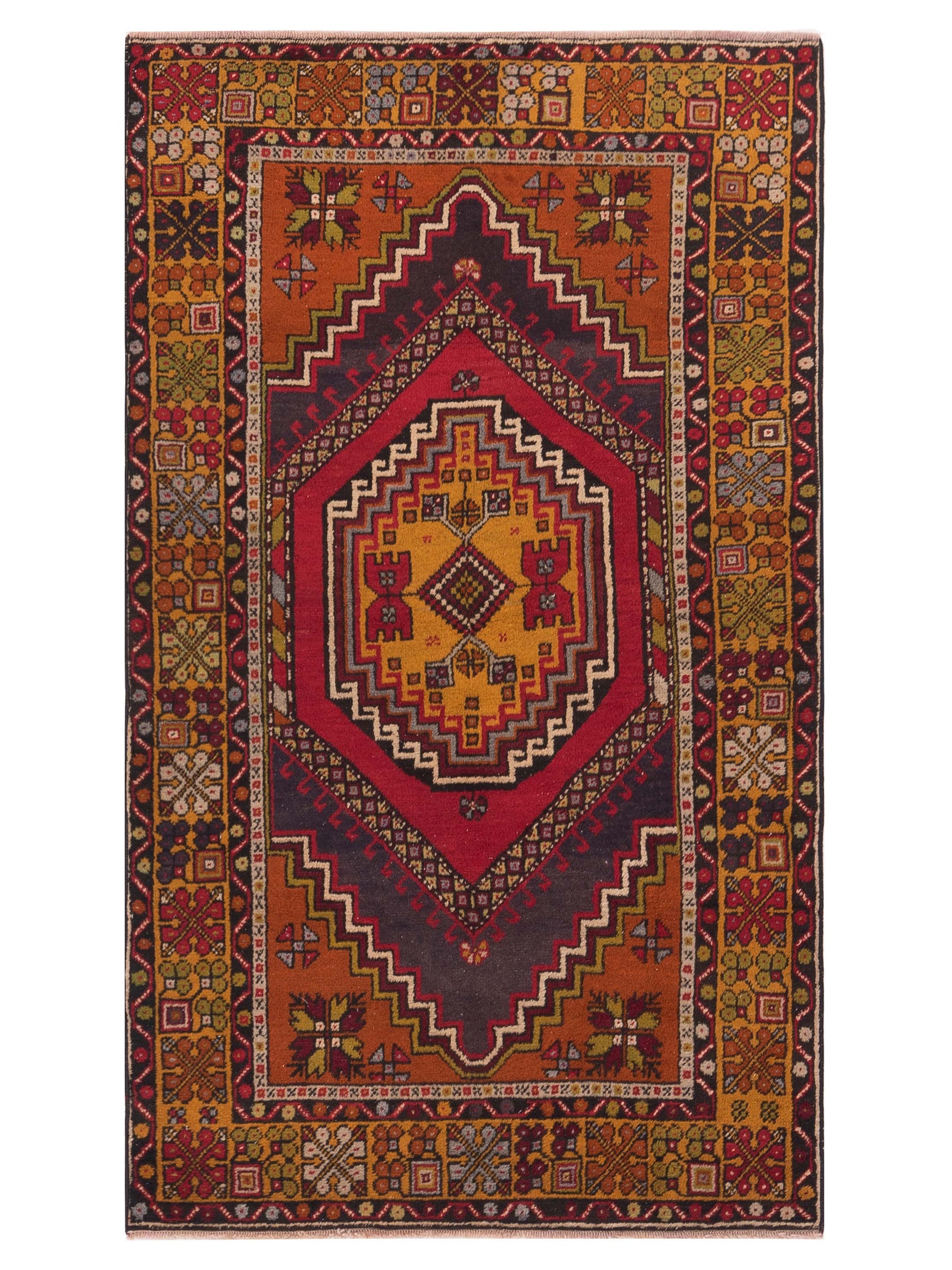 Pasha Old Anatolian  Red Gold Traditional