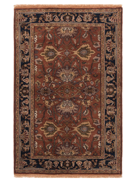Rajpur Lilac  Brown Black Traditional