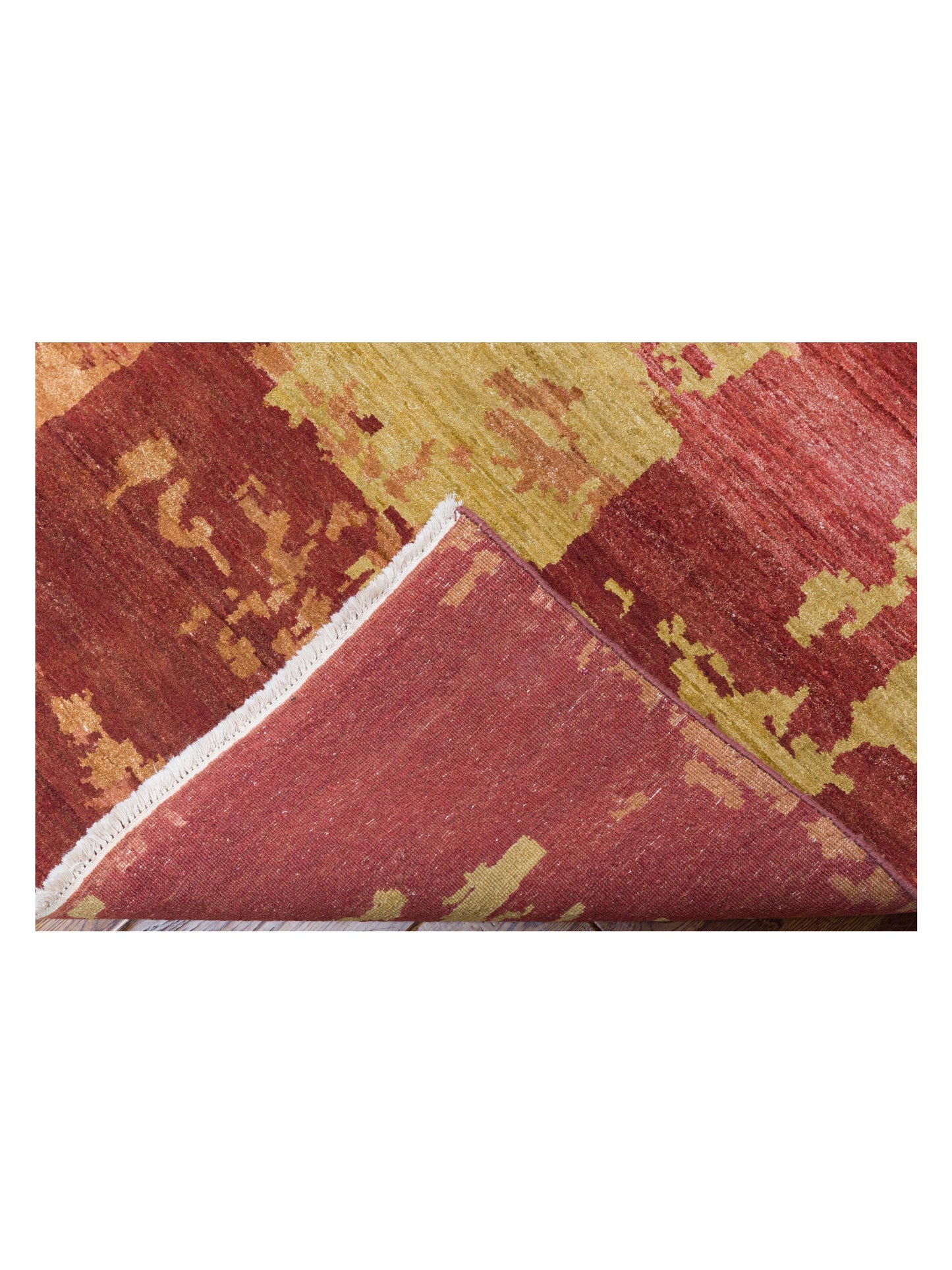 Tibetino 120215 Rust 8.9x11.9 Hand Knotted Rug