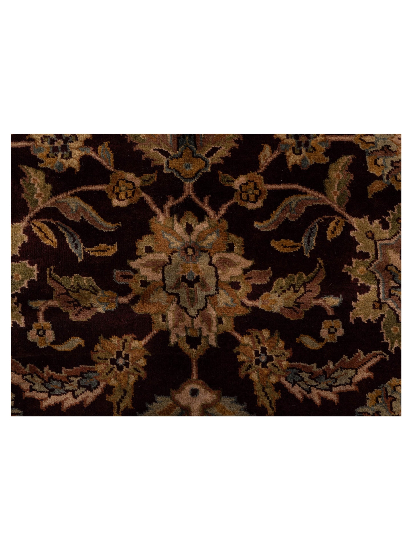 Royal 91654 Purple Ivory 8.4x10.1 Hand Knotted Rug