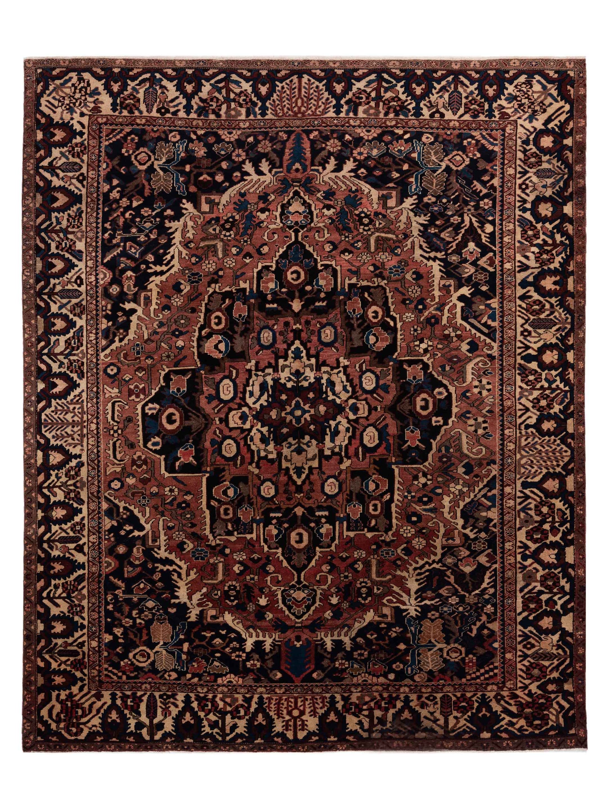 Pasha Persian  Pink Ivory Traditional