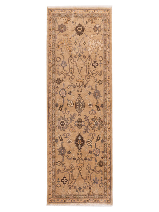 Pasha Turkish Elvan  Light Brown Gold Traditional