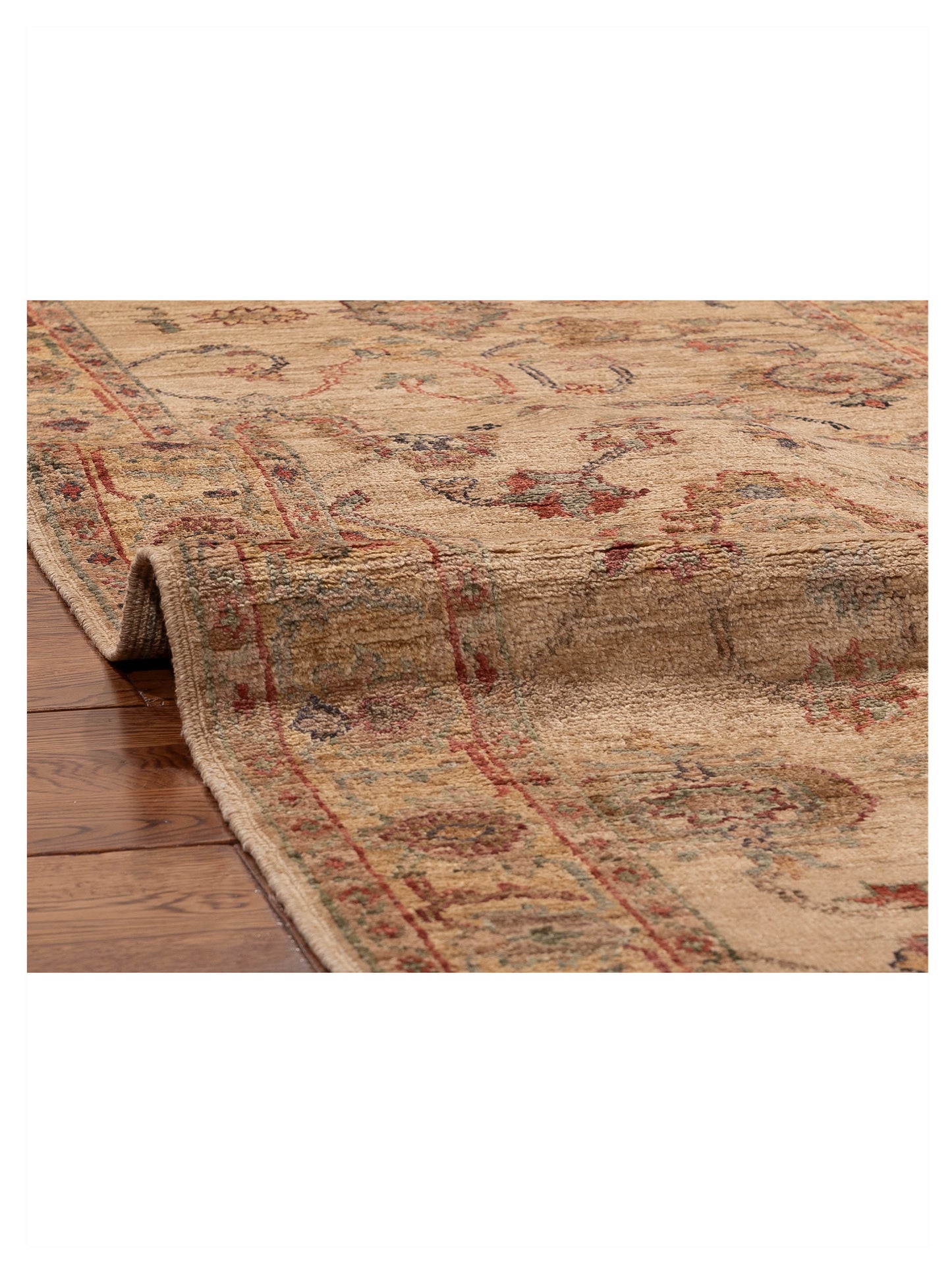 Elvan Tansu Ivory Gold 2.9x7.11 Hand Knotted Rug
