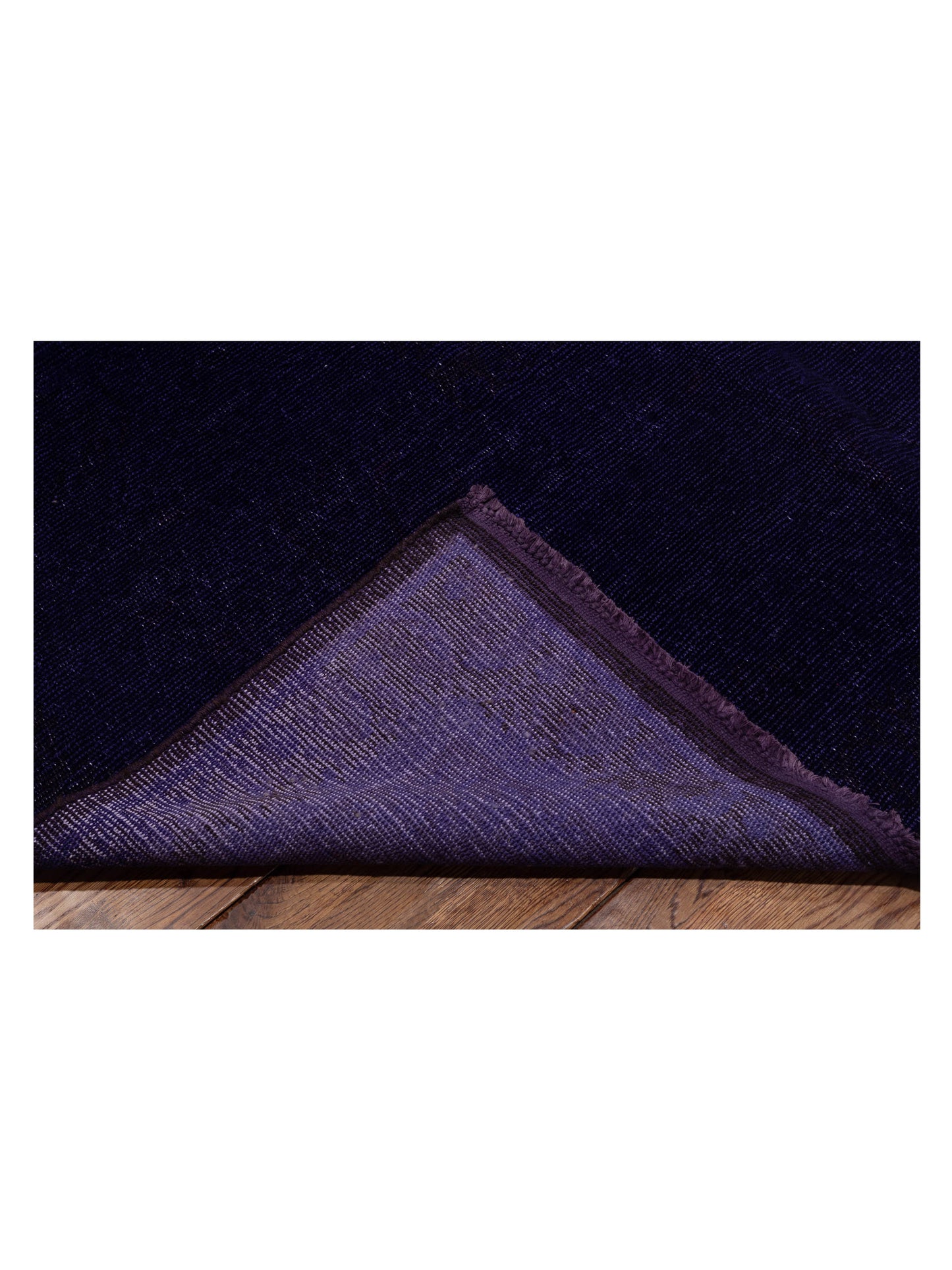 Vintage 107482 Purple 10.3x14.10 Hand Knotted Rug
