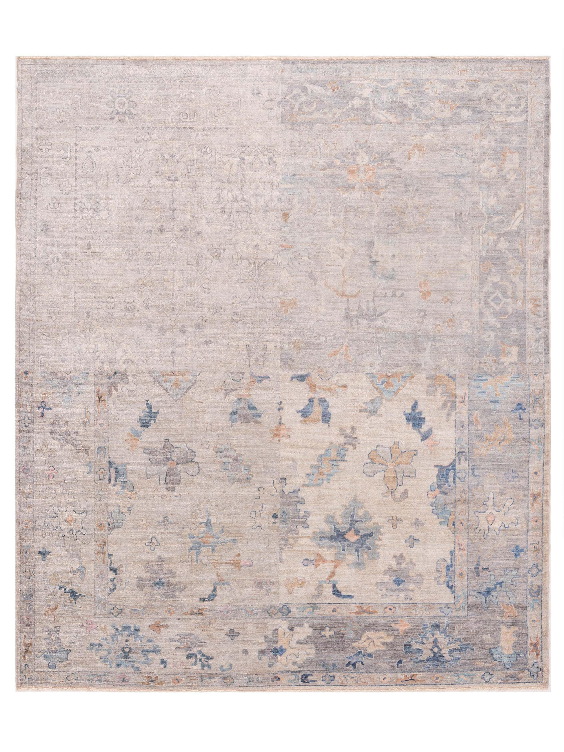 Anadol Angora Oushak  Silver Gray Traditional