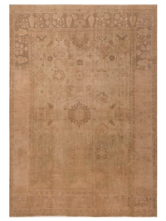 Pasha Vintage  Beige Green Contemporary