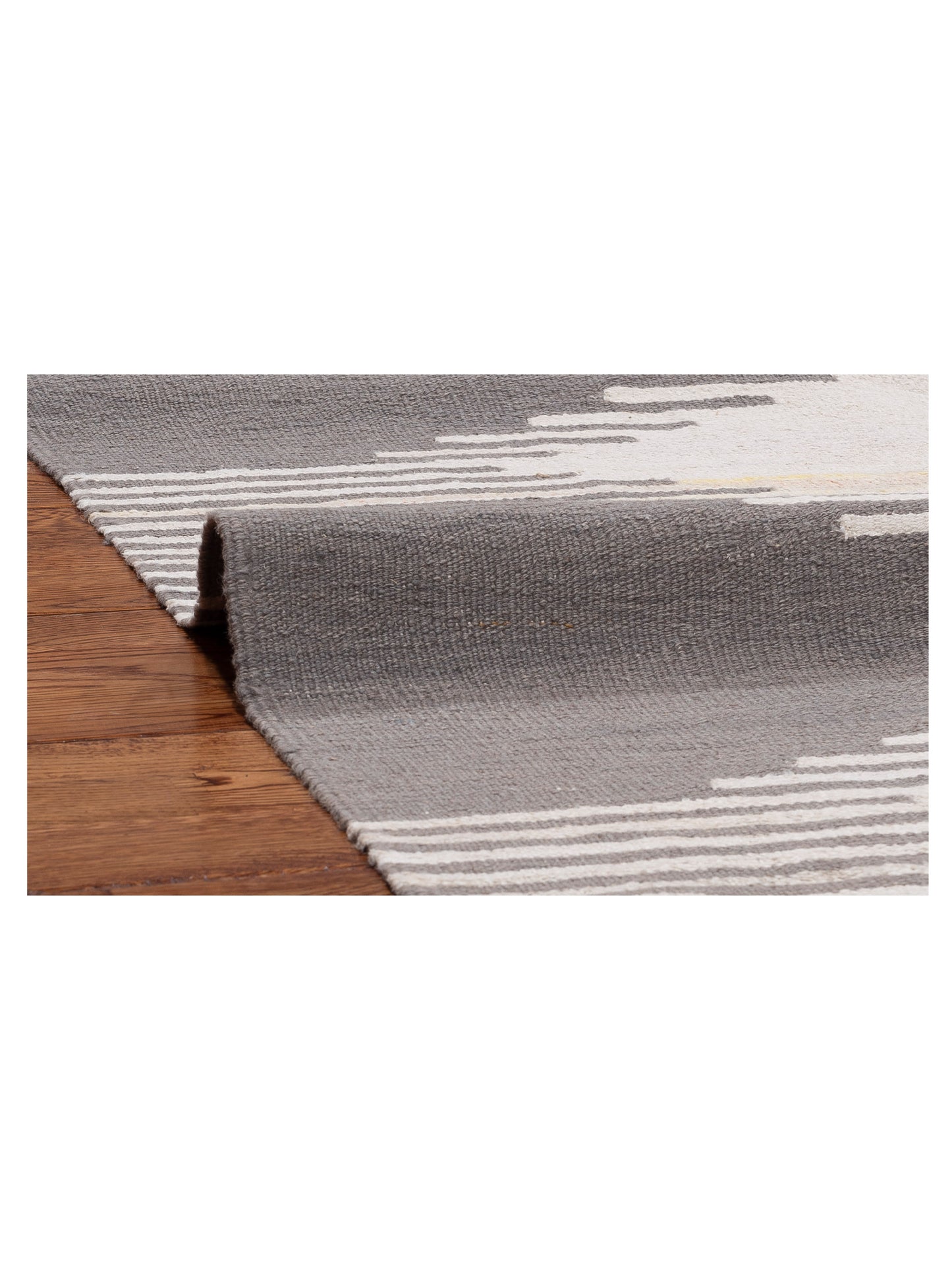 Aladdin 152605 Ivory Gray 9.6x13 Hand Woven Rug