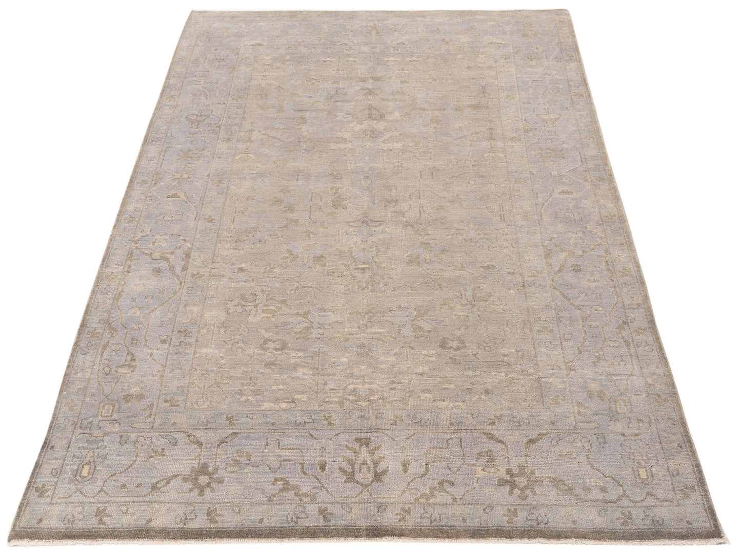 Stella 119157 Silver 6x9 Hand Knotted Rug