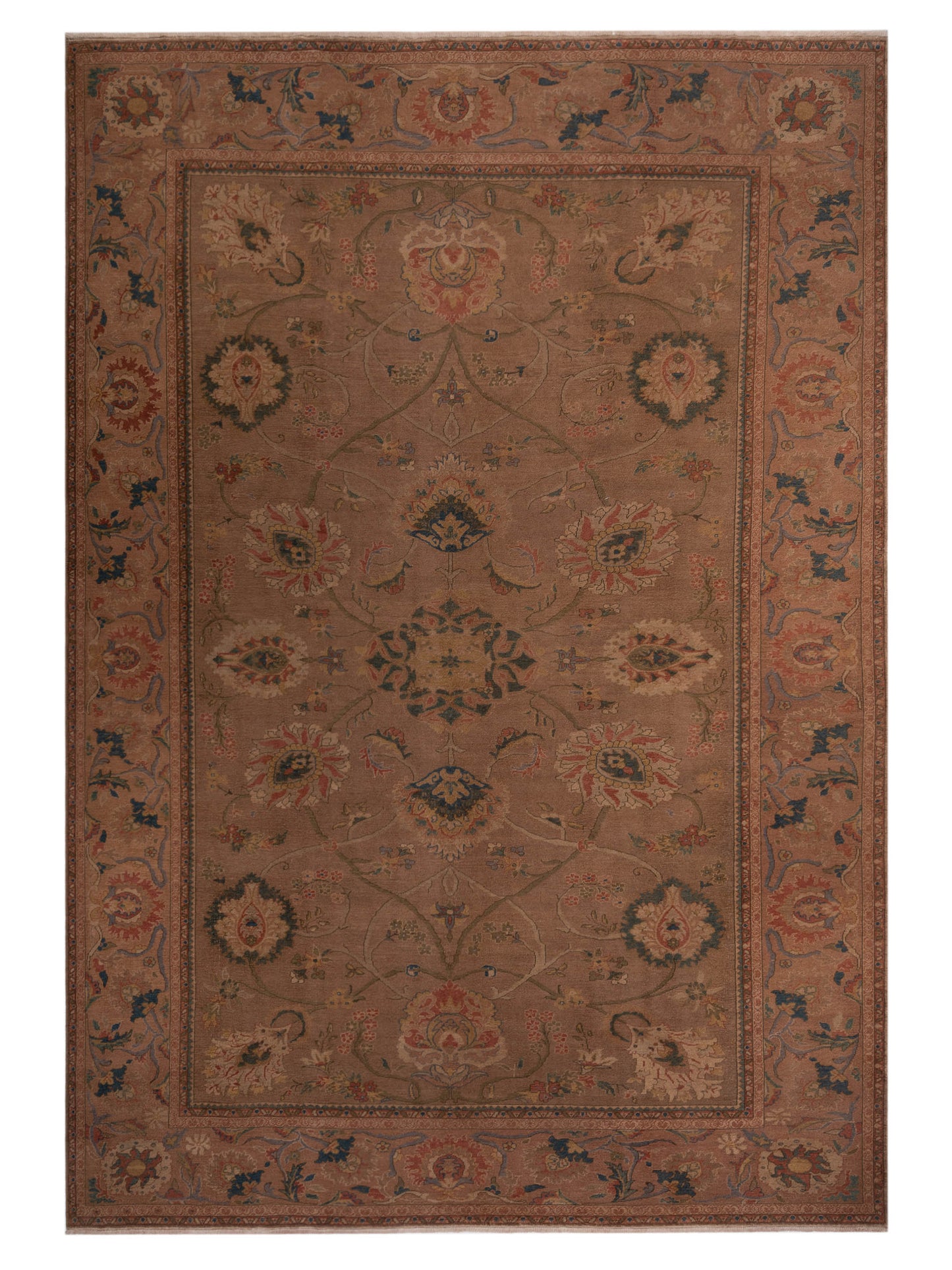 Pasha Turkish Elvan  Light Brown Brown Traditional