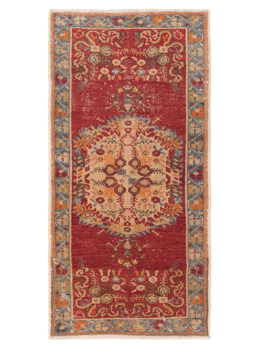 Pasha Old Anatolian  Rust Gray Traditional