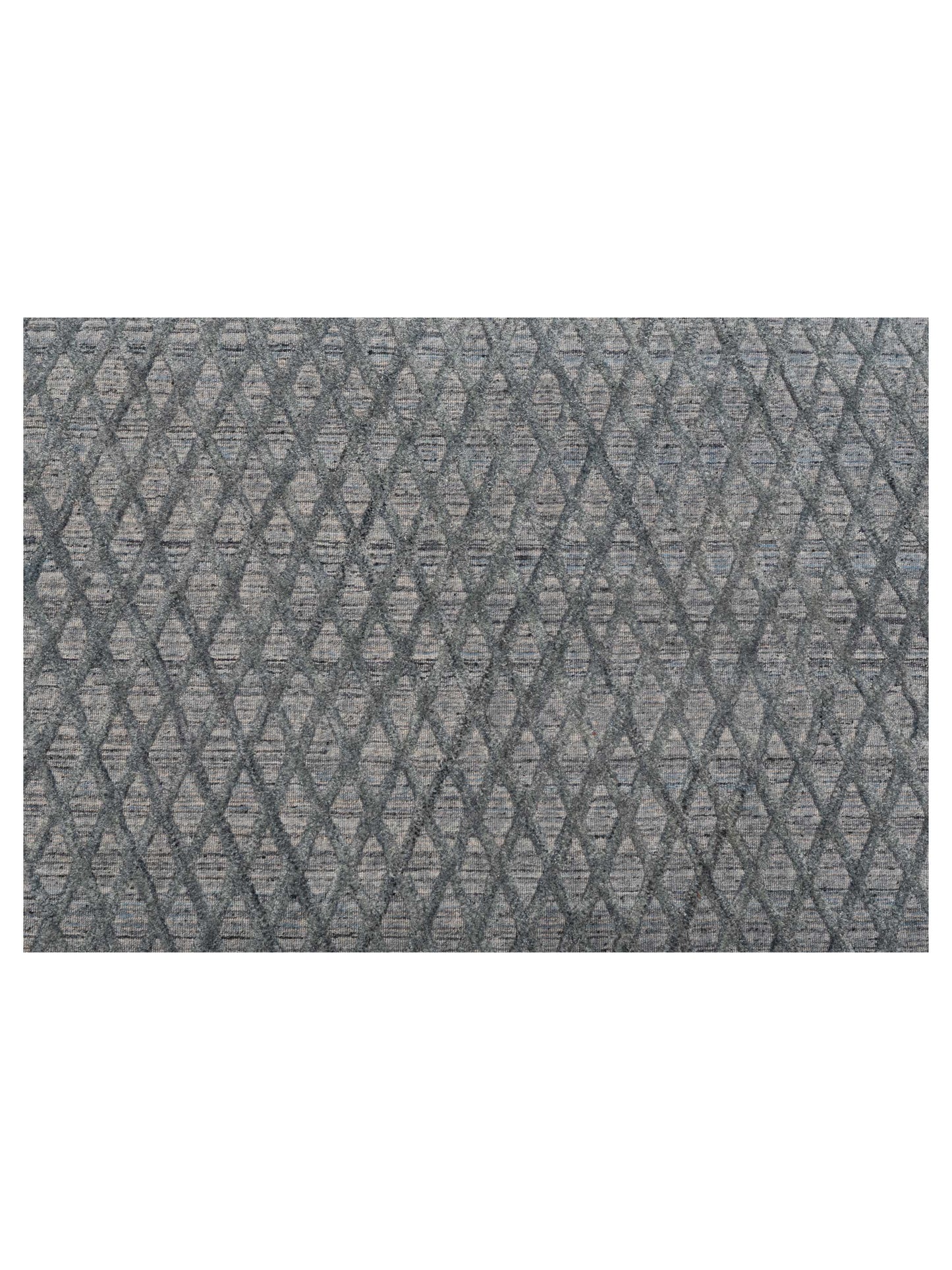 Himalayan 142600 Blue Gray 4.1x6.1 Hand Knotted Rug