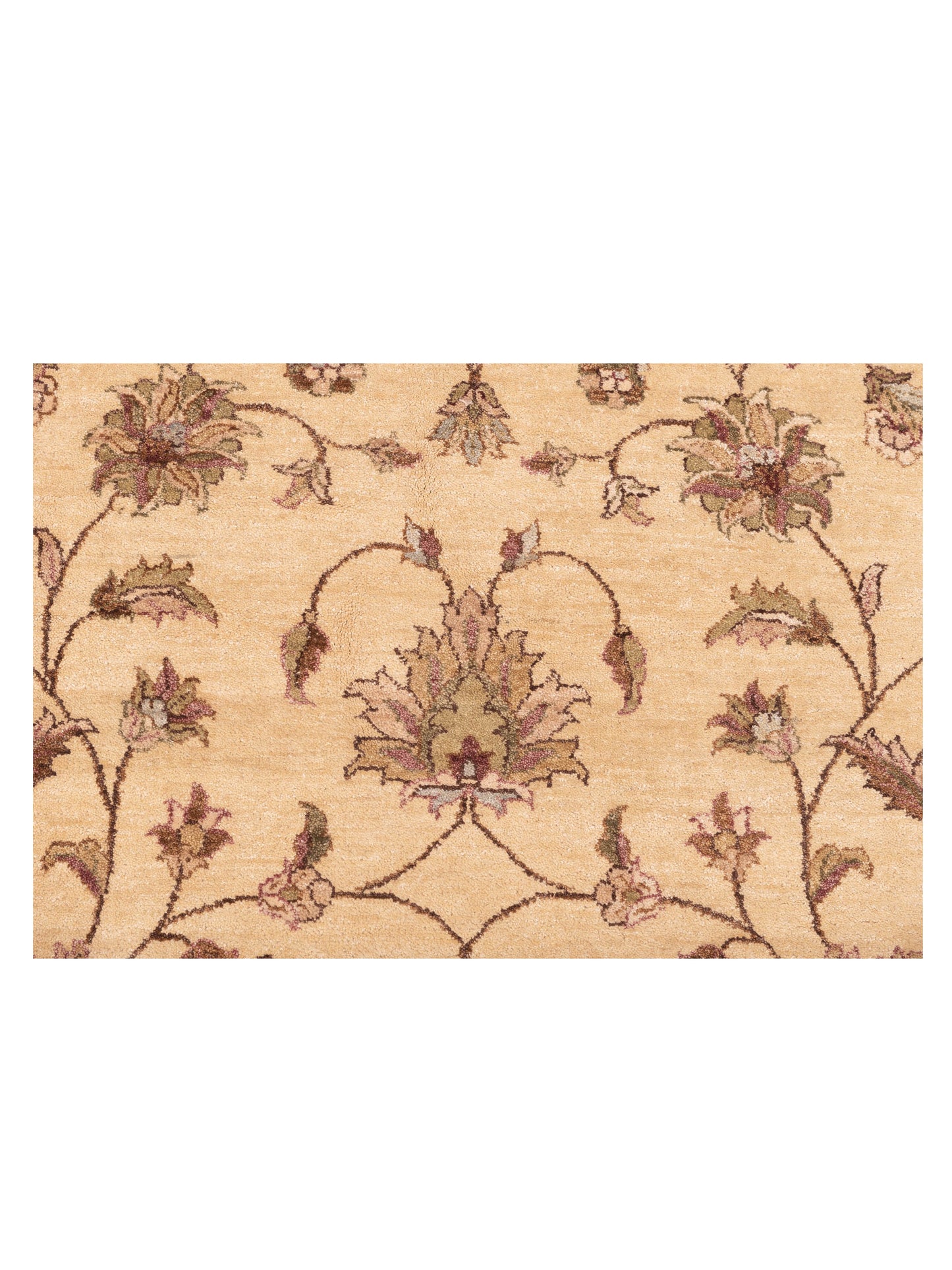Royal 88093 Ivory Red 9x12.2 Hand Knotted Rug