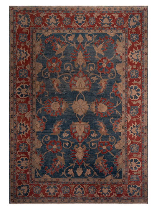 Pasha Turkish Elvan  Blue Red Traditional