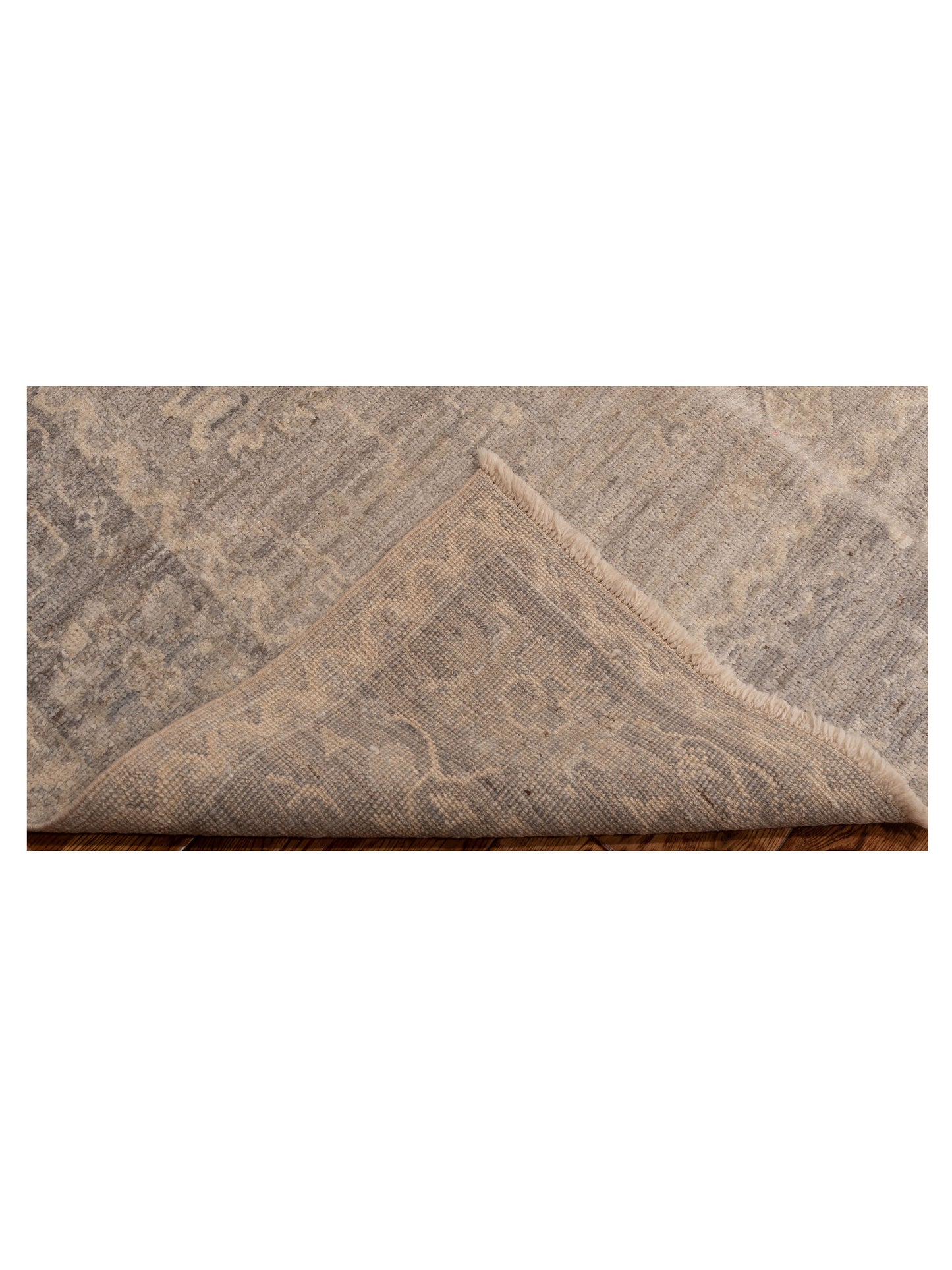 Angora Oushak 150694 Gray Gray 5.11x8.3 Hand Knotted Rug