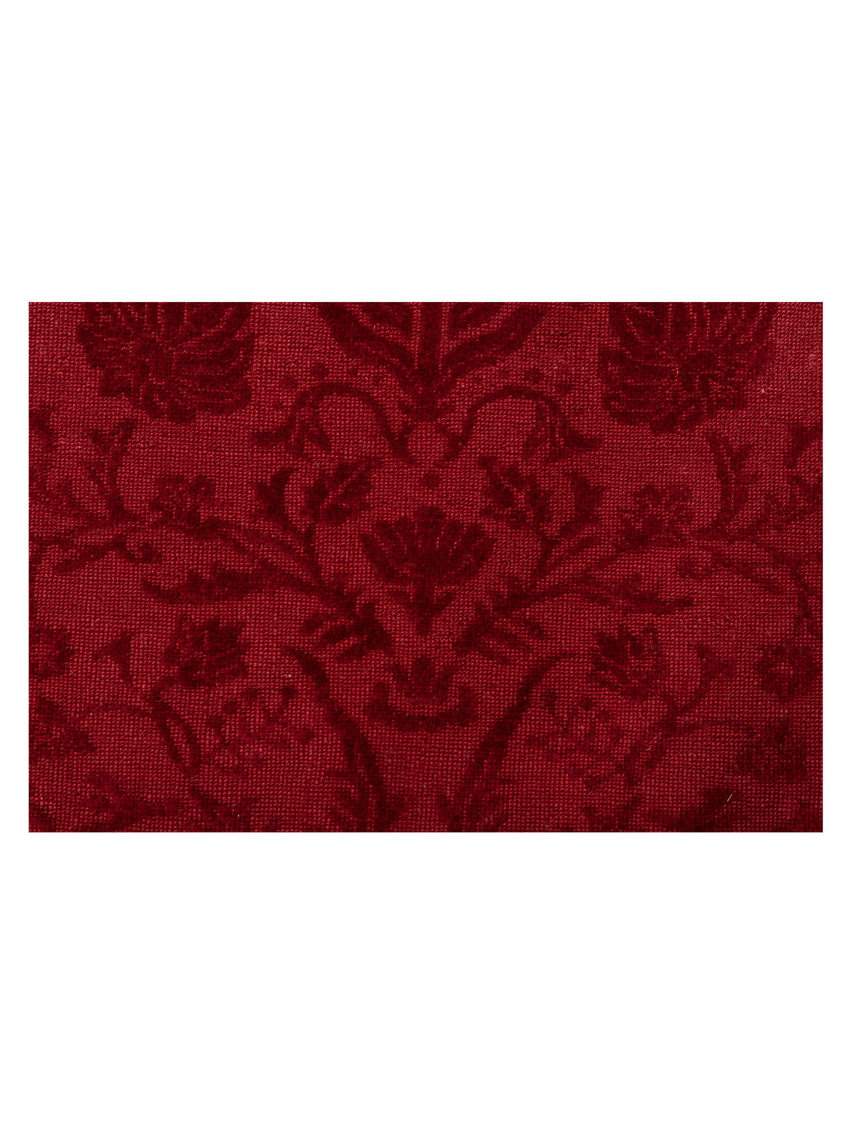 Vintage 75088 Red 9x12 Hand Knotted Rug