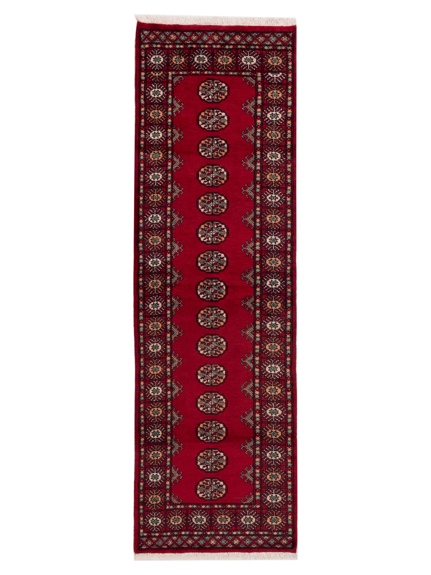 Nomad Bokhara  Red Red Traditional