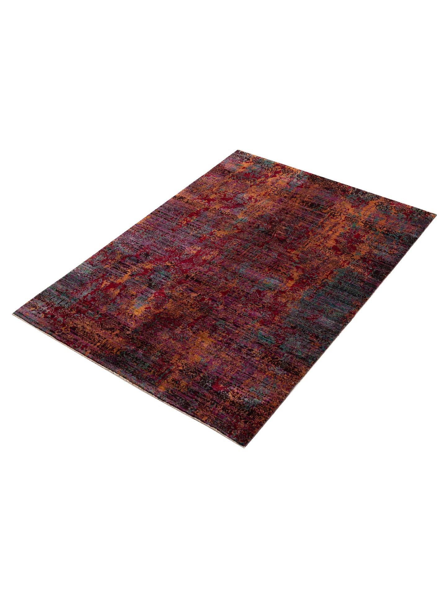 Mastersilk 125073 Multi 5x7.3 Hand Knotted Rug