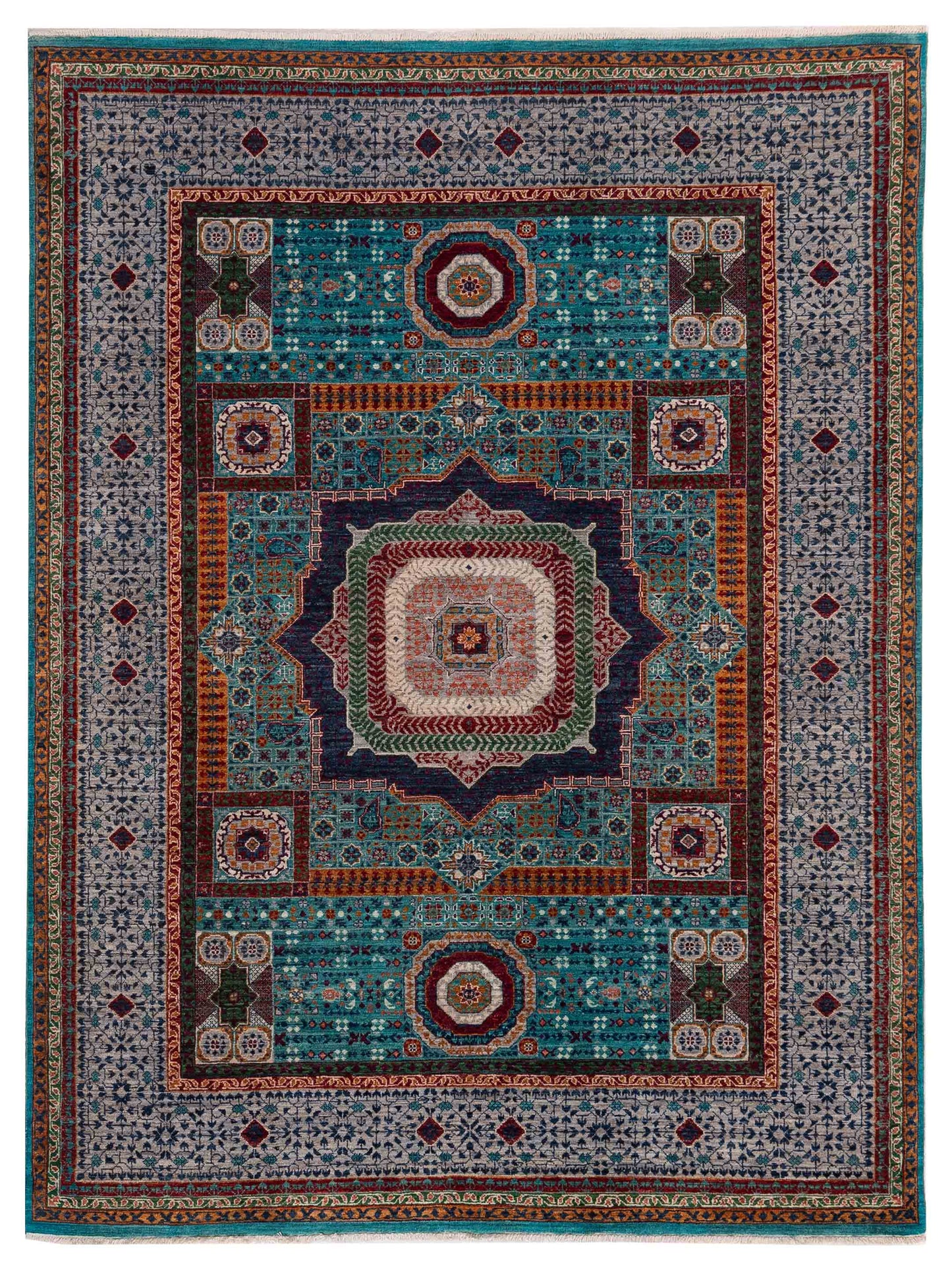 Nomad Super Mamluk  Blue Gray Traditional