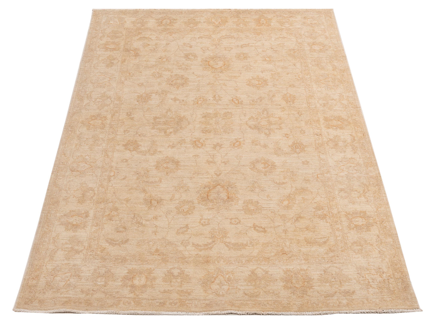 Sultan 119992 Beige Beige 5.9x8.8 Hand Knotted Rug
