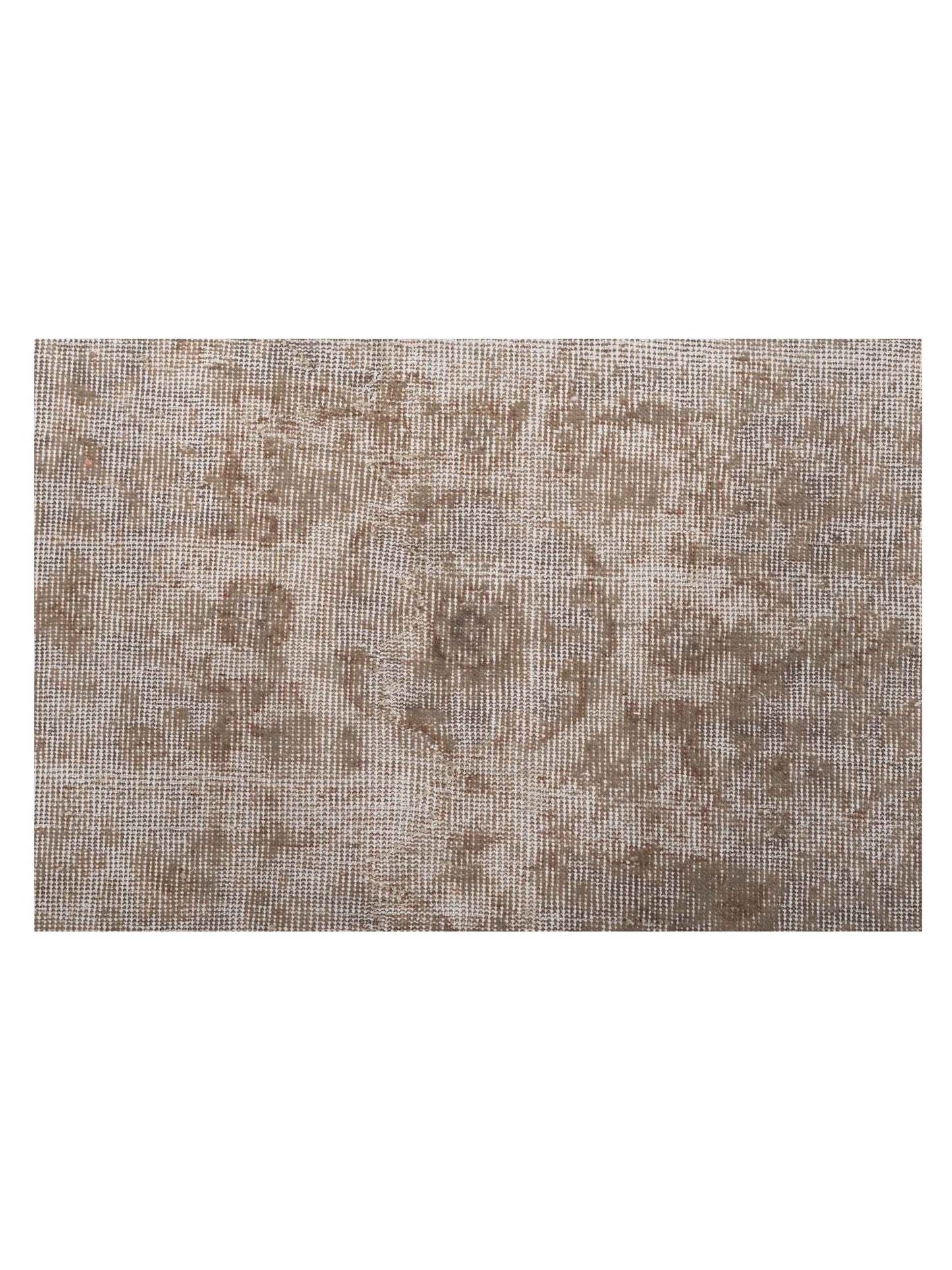 Vintage 122324 Silver Gray 6.7x9.1 Hand Knotted Rug