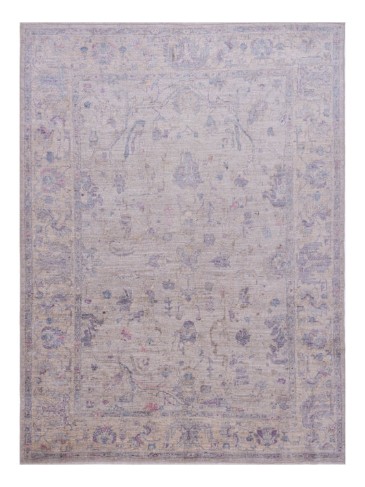 Anadol Angora Oushak  Gray Ivory Traditional