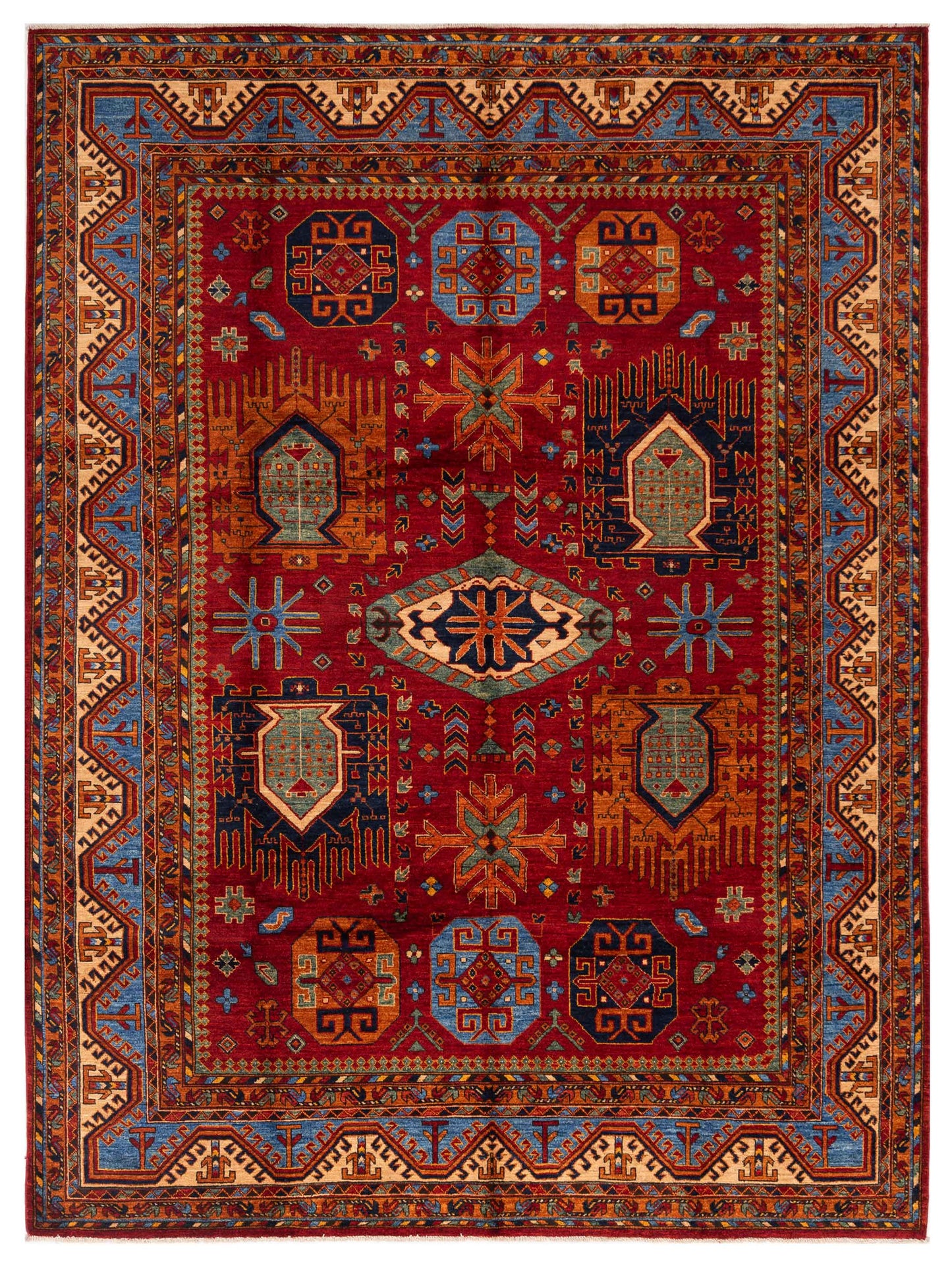 Nomad Super Kazak  Red Blue Transitional