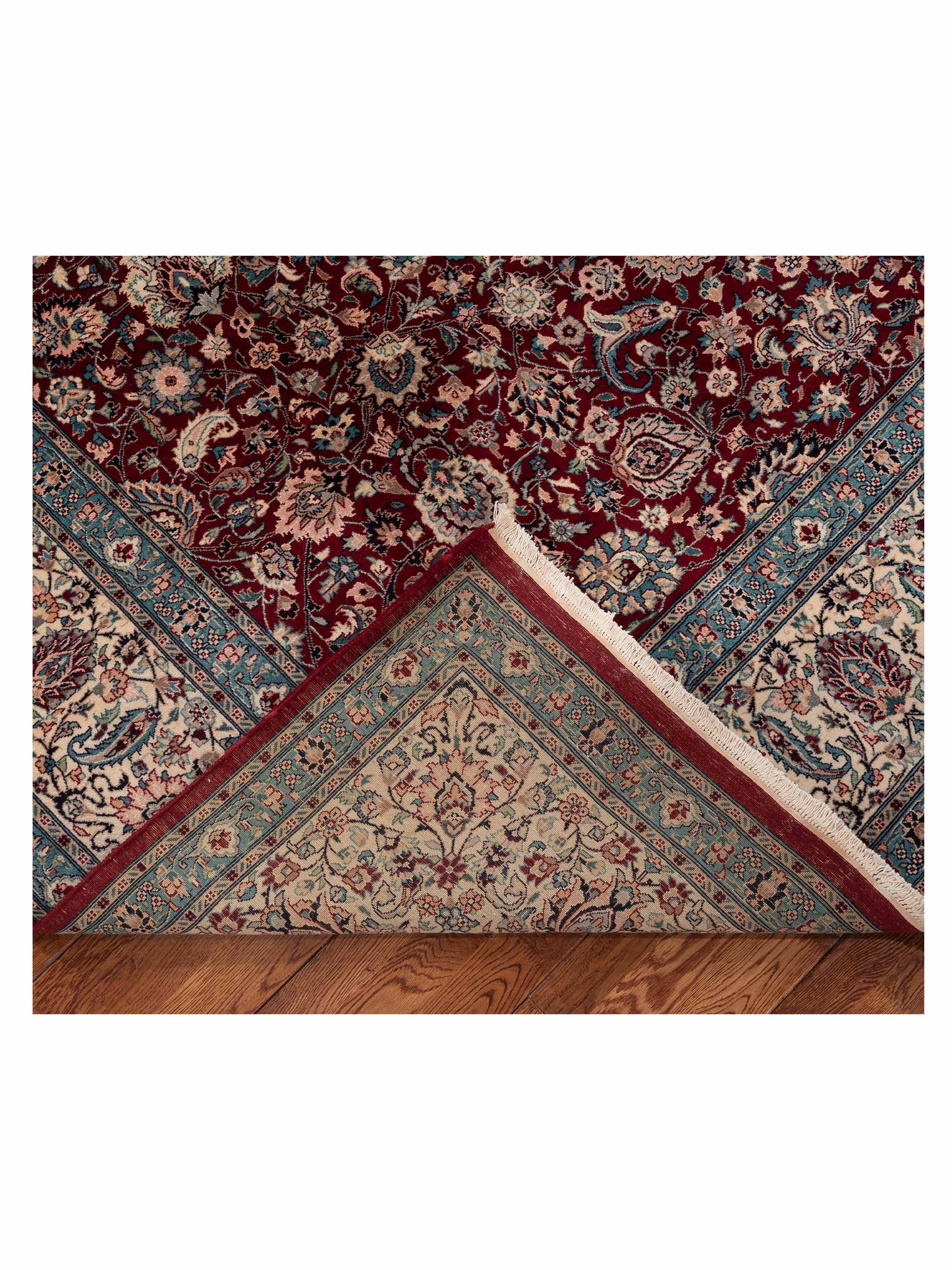 Royal 151016 Red Ivory 9.1x12.2 Hand Knotted Rug