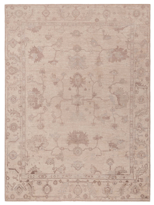 Anadol Angora Oushak  Beige Beige Traditional