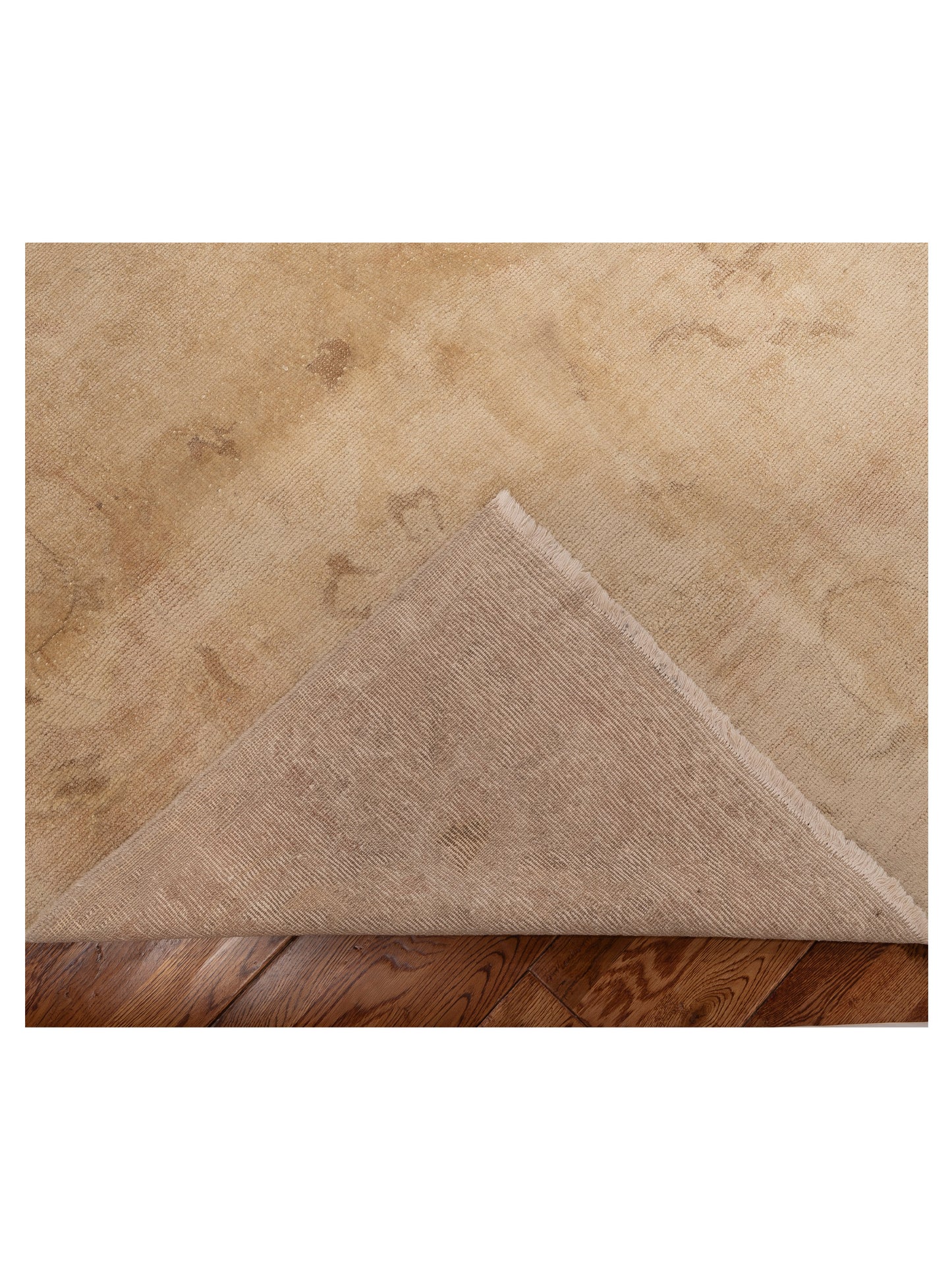 Turkish Elvan 76034 Beige Peach 8.8x10 Hand Knotted Rug