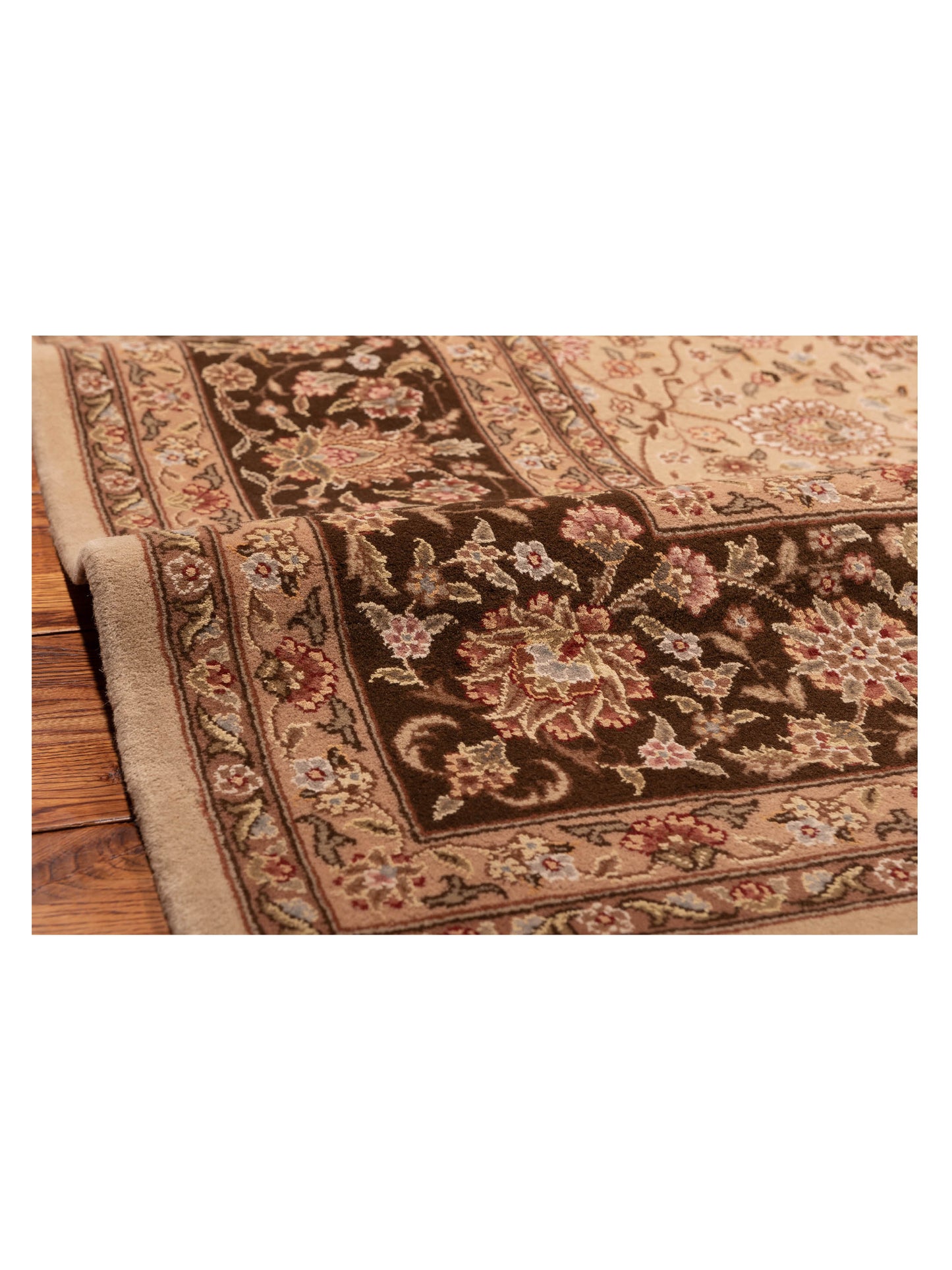 Magnolia 105690 Beige Brown 9x11.10 Hand Knotted Rug