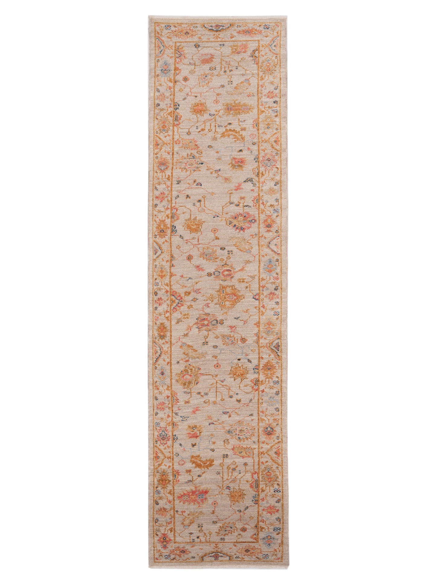 Anadol Angora Oushak  Ivory Ivory Traditional