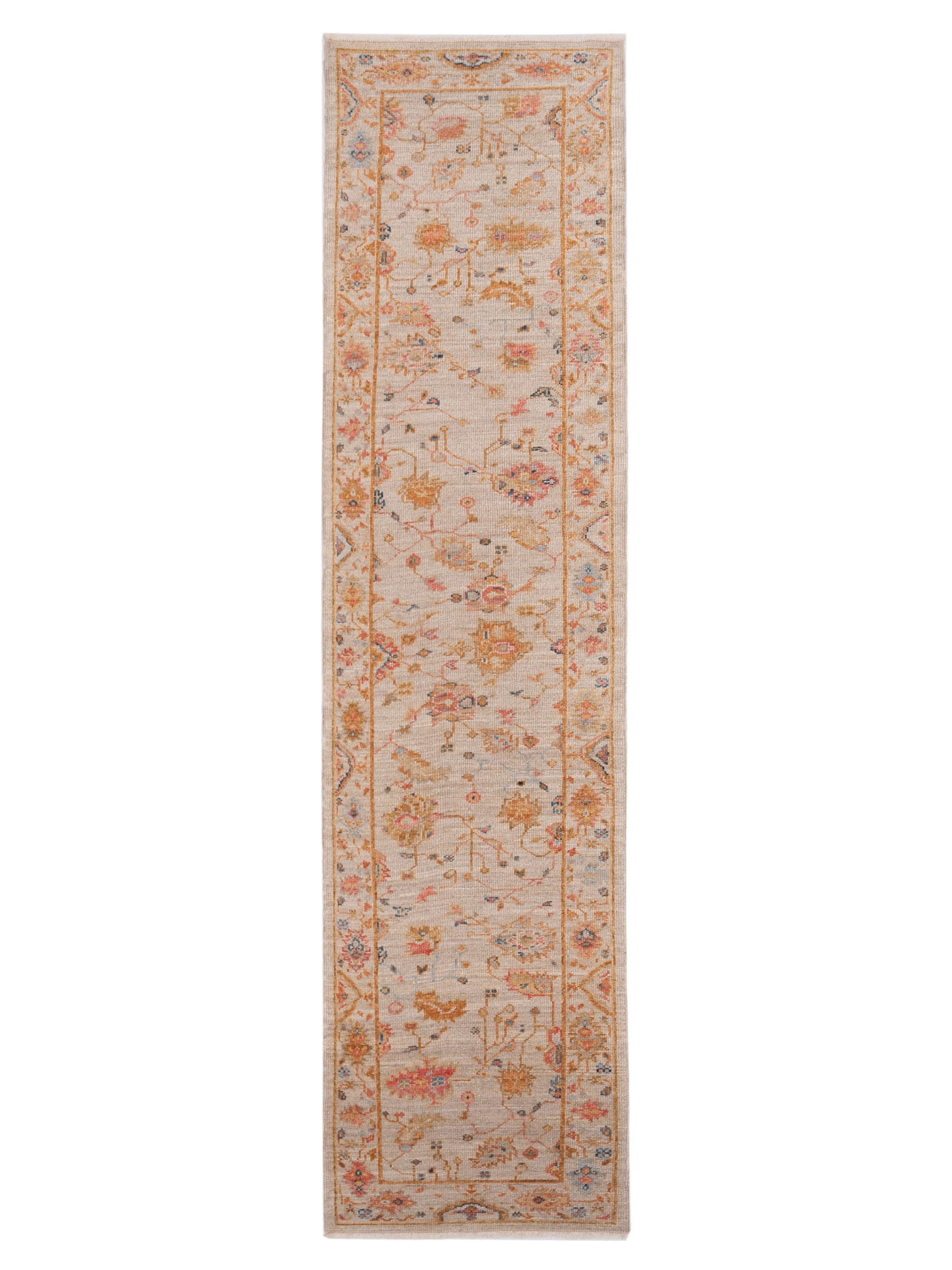 Anadol Angora Oushak  Ivory Ivory Traditional