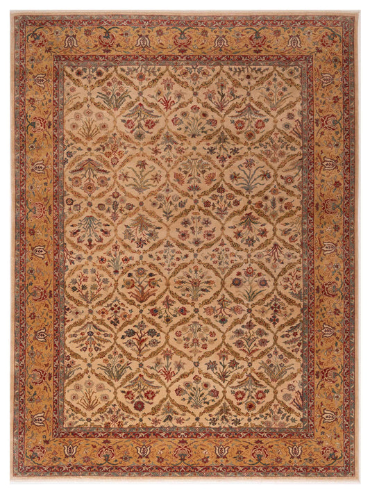 Pasha Antique Loom  Beige Gold Transitional
