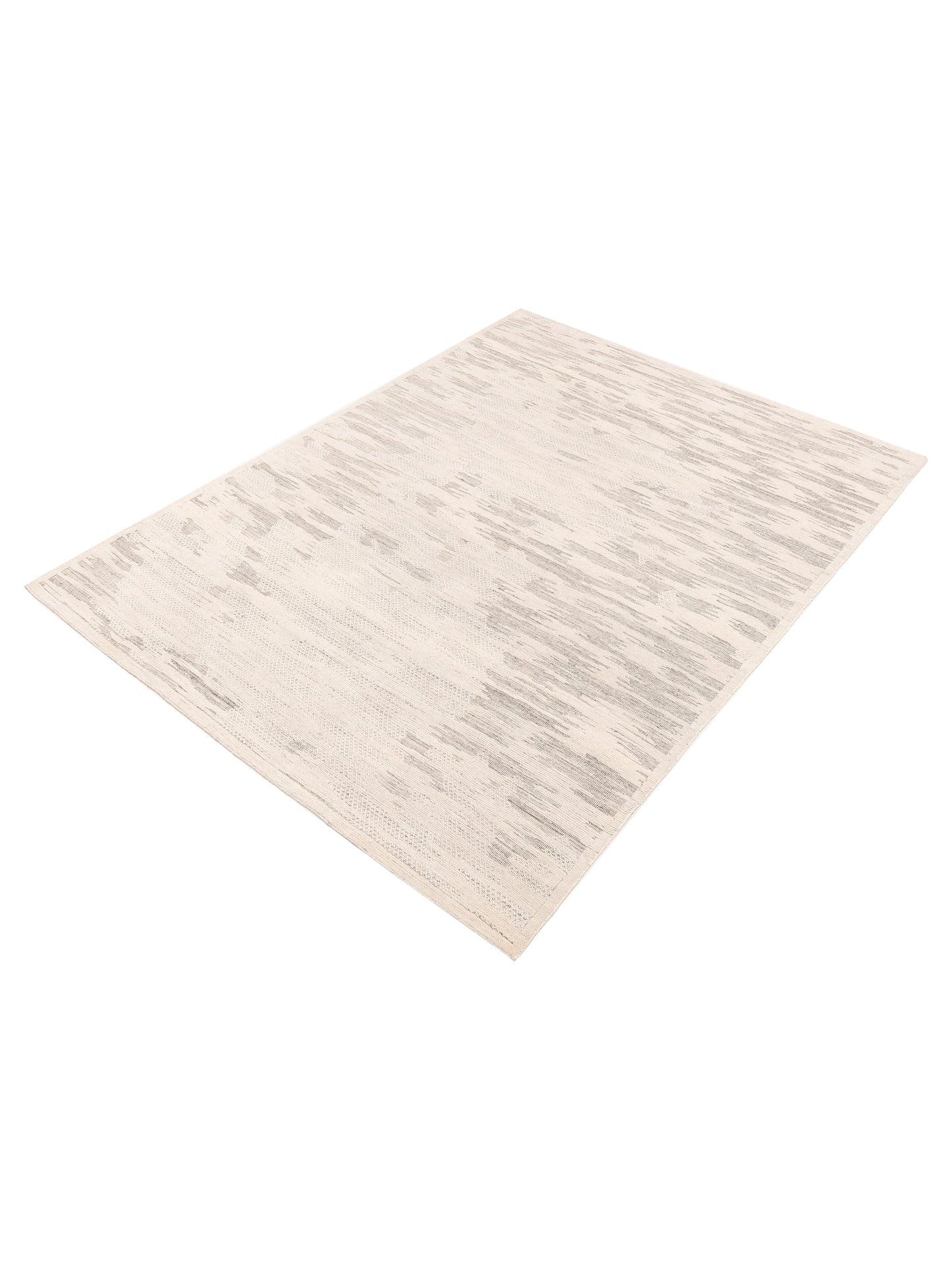 Harmony 152714 Ivory Gray 8x10.9 Hand Knotted Rug