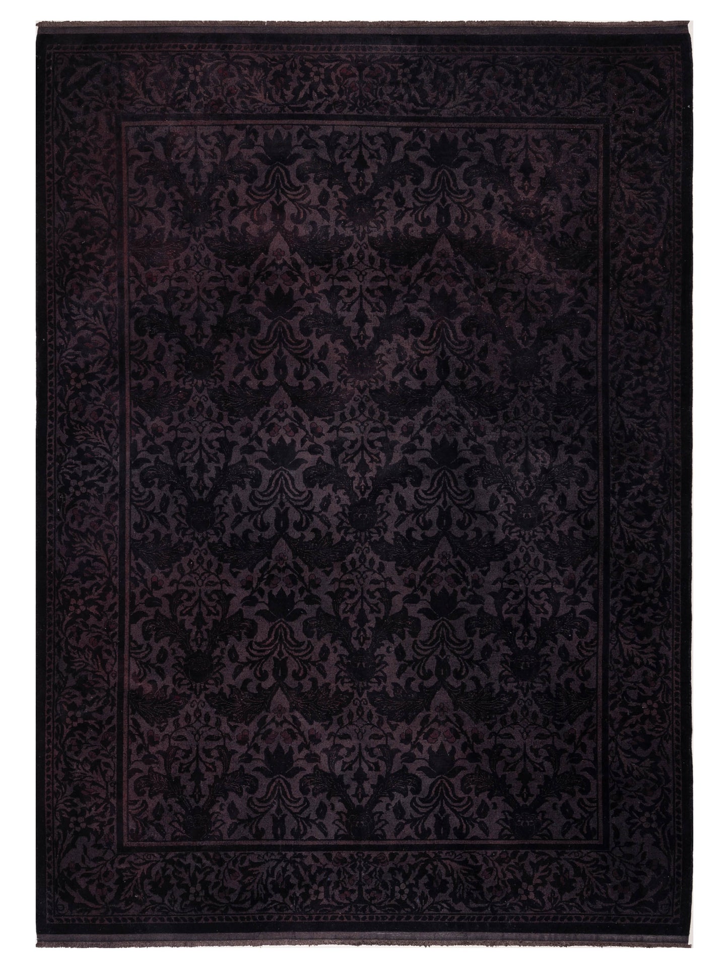 Pasha Vintage  Charcoal Red Transitional