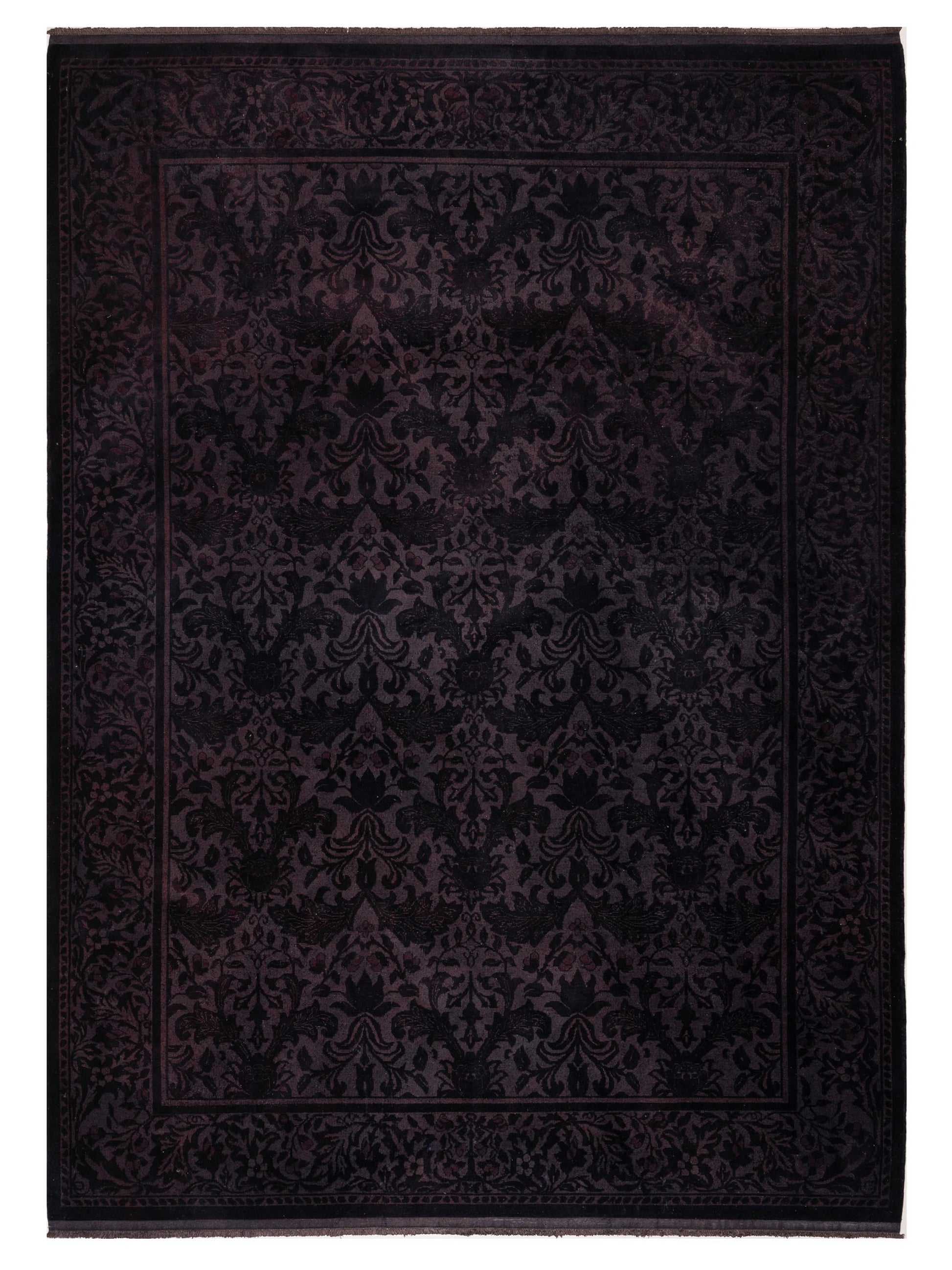 Pasha Vintage  Charcoal Red Transitional