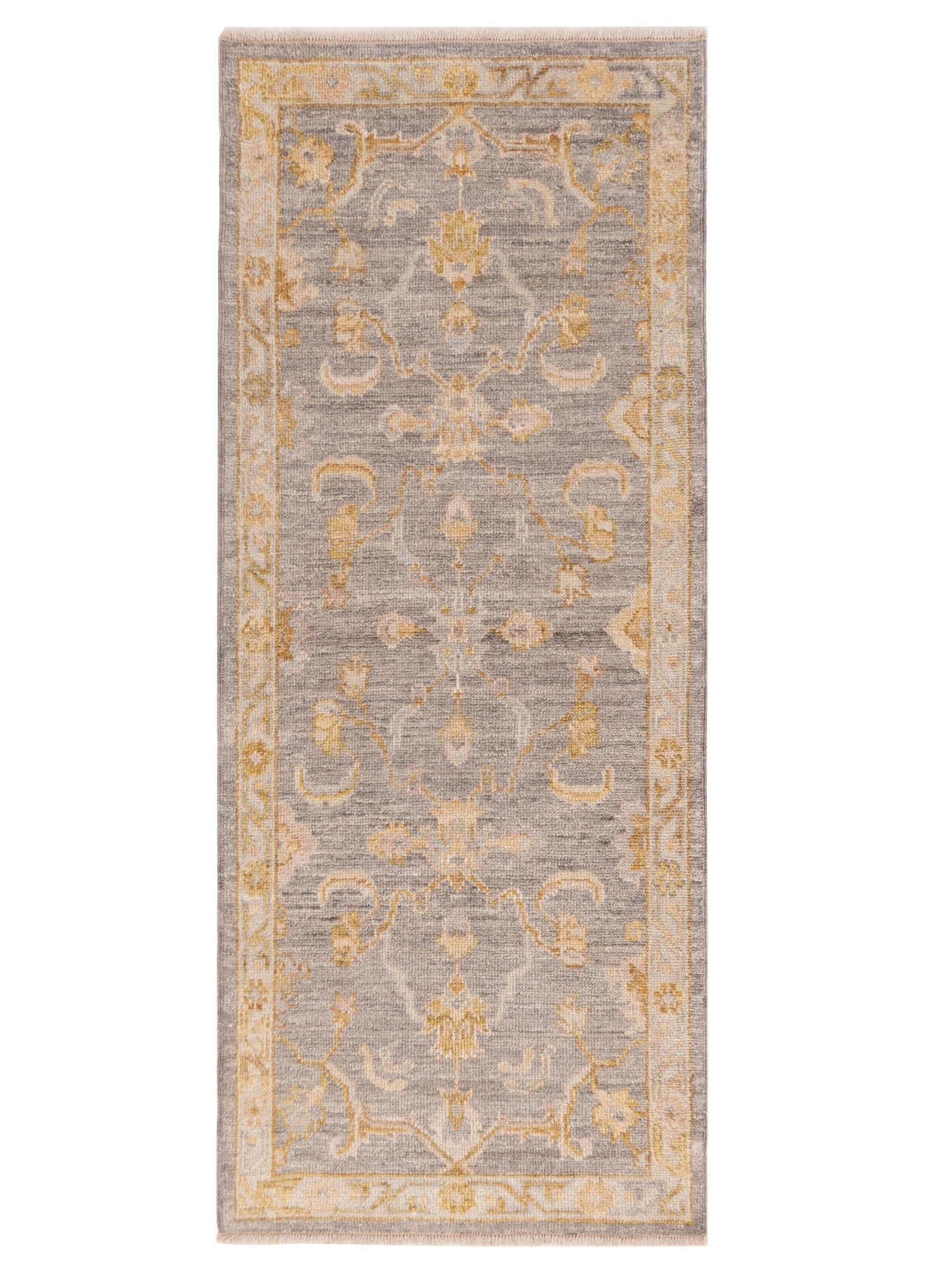 Anadol Angora Oushak  Gray Ivory Traditional