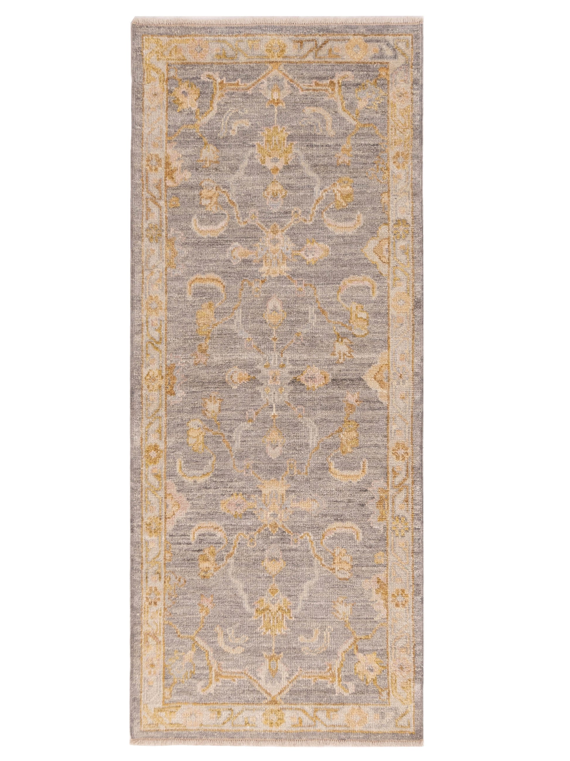 Anadol Angora Oushak  Gray Ivory Traditional