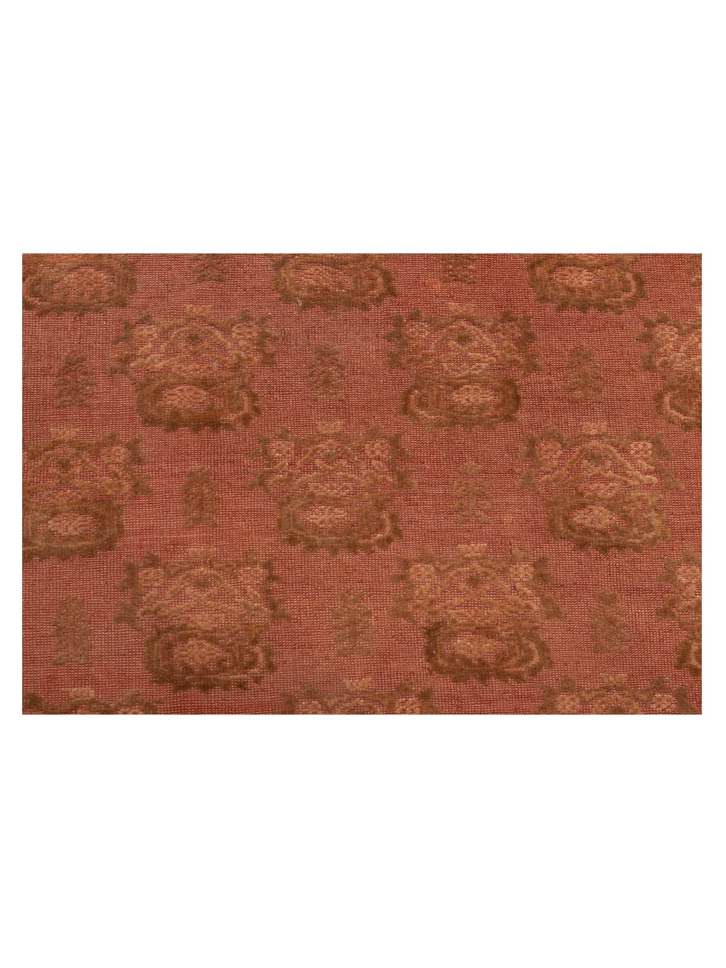 Antique Loom 147402 Pink Ivory 6.8x7.9 Hand Knotted Rug