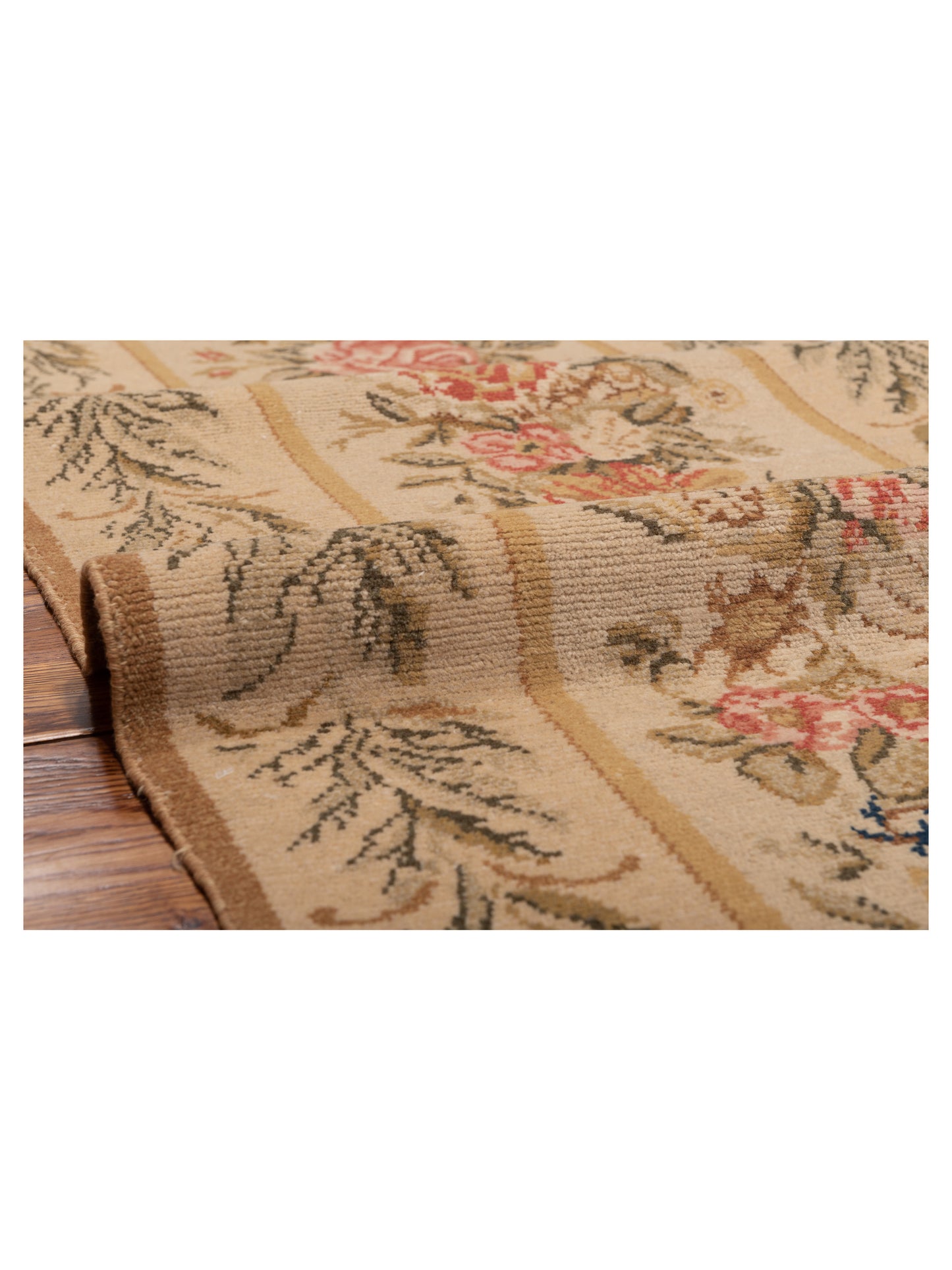 Bouquet 107493 Beige 2.6x9.11 Hand Knotted Rug