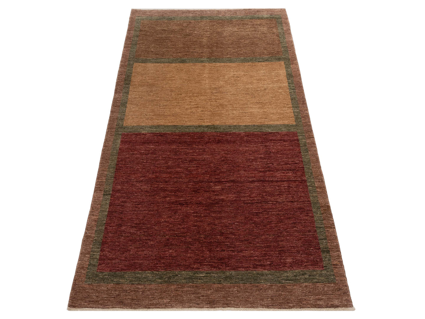 Bahar 94833 Red Brown 6.4x10 Hand Knotted Rug