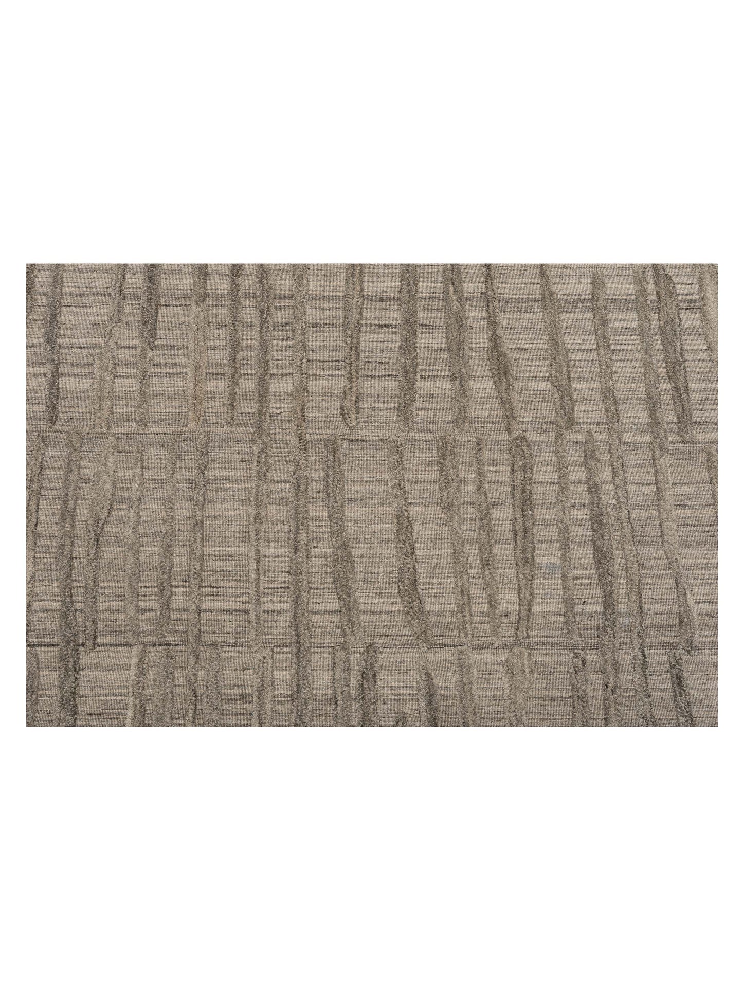 Himalayan 142557 Silver 8.11x12.1 Hand Knotted Rug