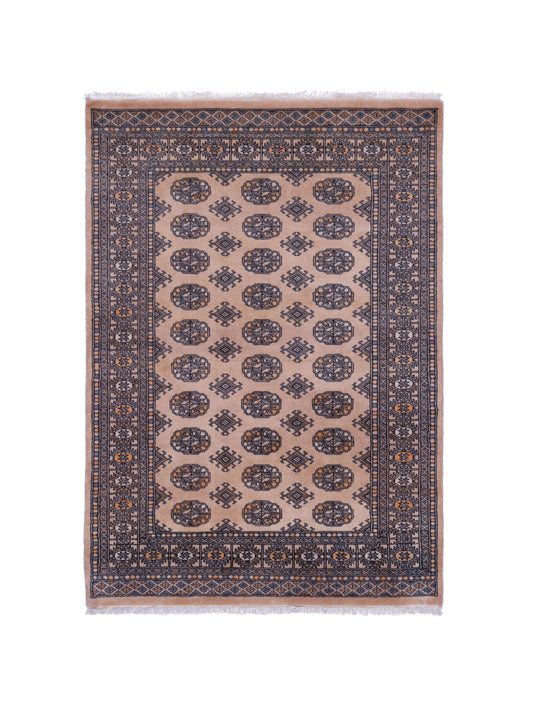 Nomad Bokhara  Beige Beige Traditional