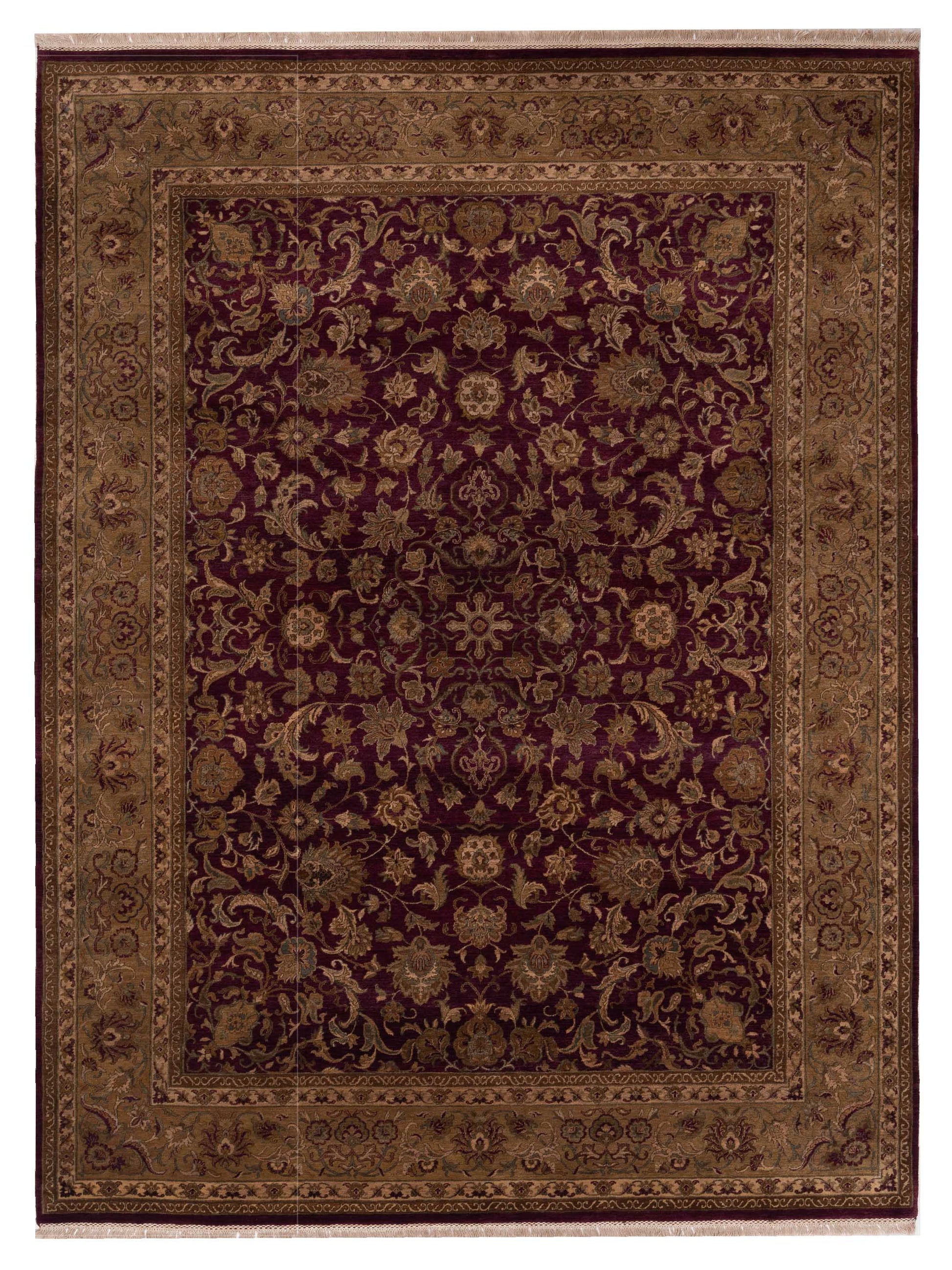Rajpur Crown  Burgundy Gold Transitional