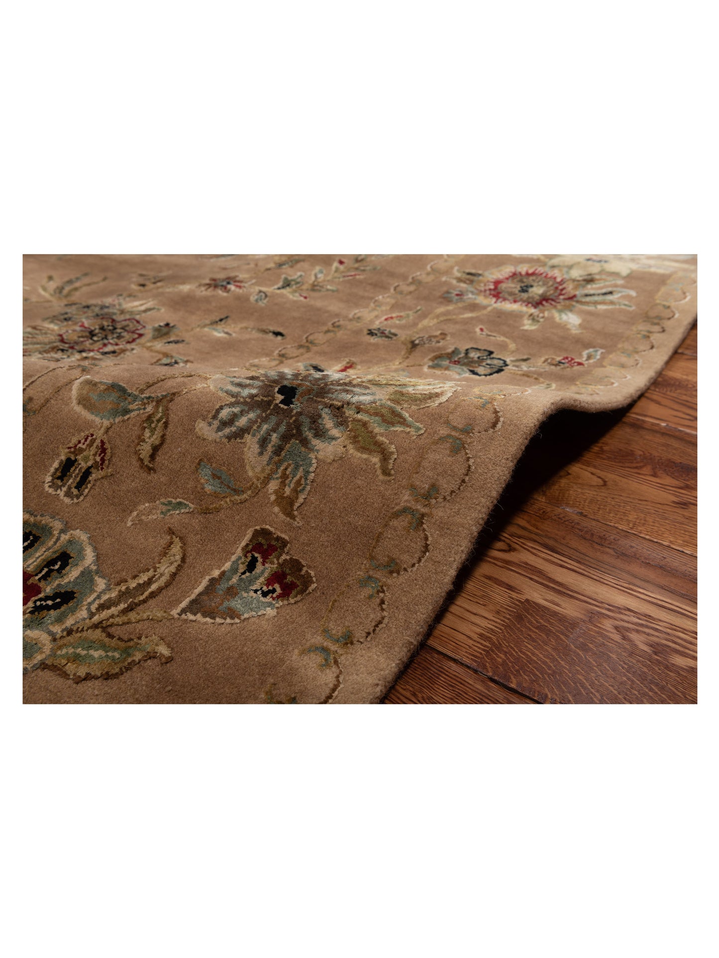 Imperial Silk 110927 Brown Brown 7.10x10.3 Hand Knotted Rug