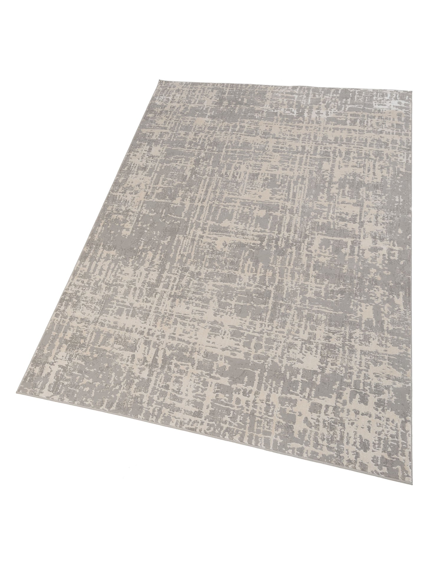 Palermo 130392 Silver Ivory 6.7x9.6 Machine Made Rug