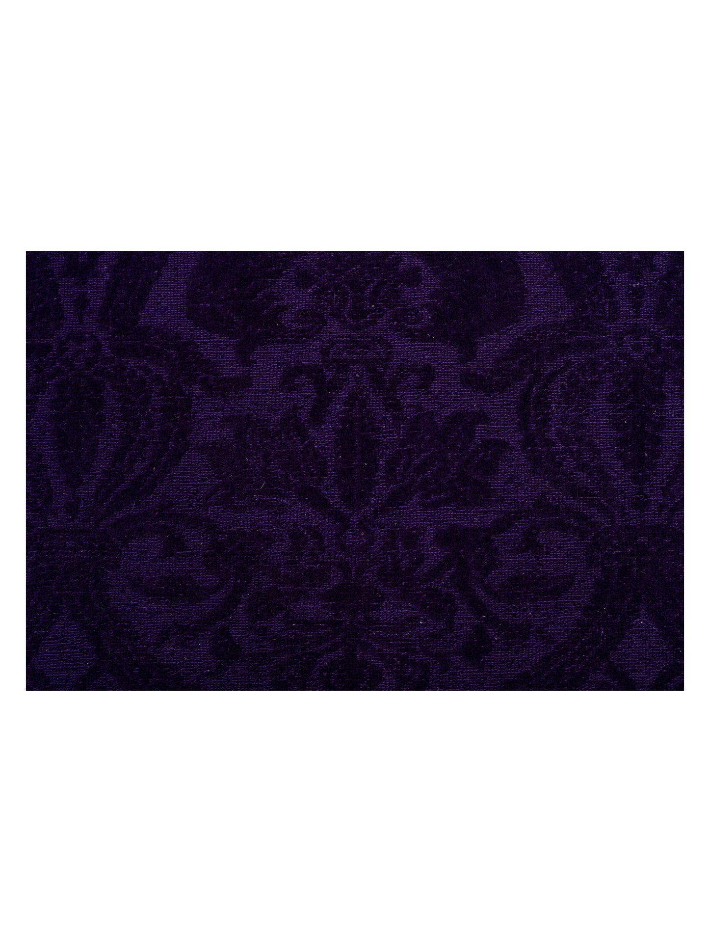 Color Bouquet 108872 Purple Purple 10.4x13.5 Hand Knotted Rug