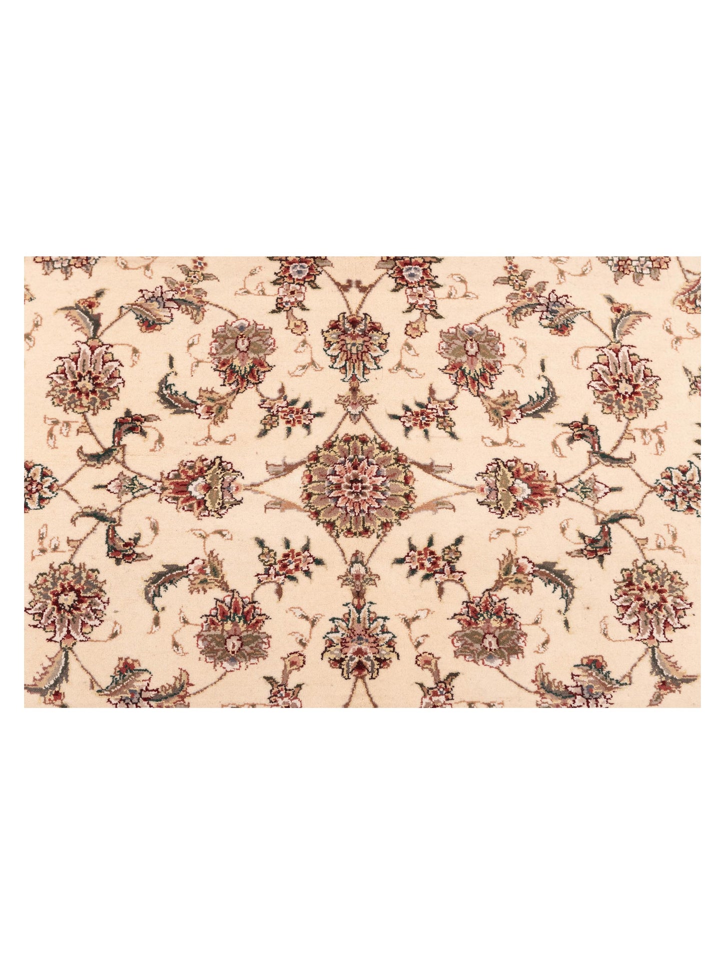 Magnolia 120251 Ivory Beige 9x12 Hand Knotted Rug