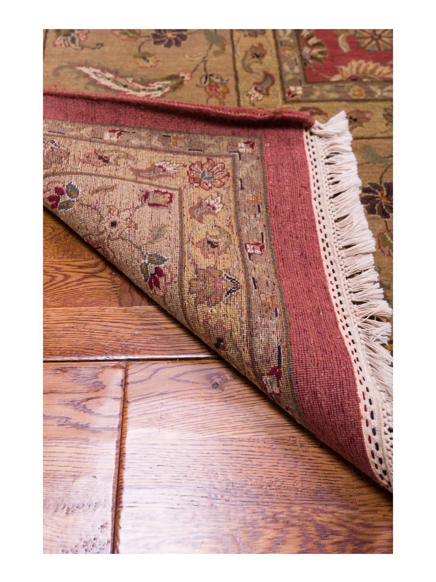 Sivas 95220 Rust Gold 10.2x14 Hand Knotted Rug