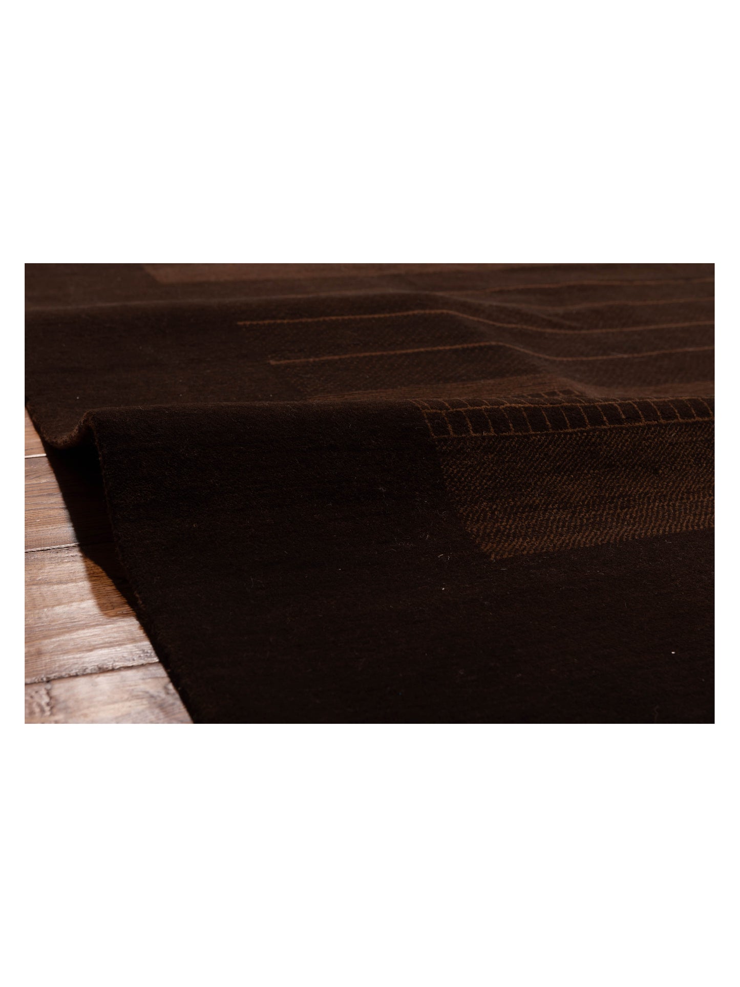Loribaft 108466 Brown Brown 9.2x11.5 Hand Knotted Rug